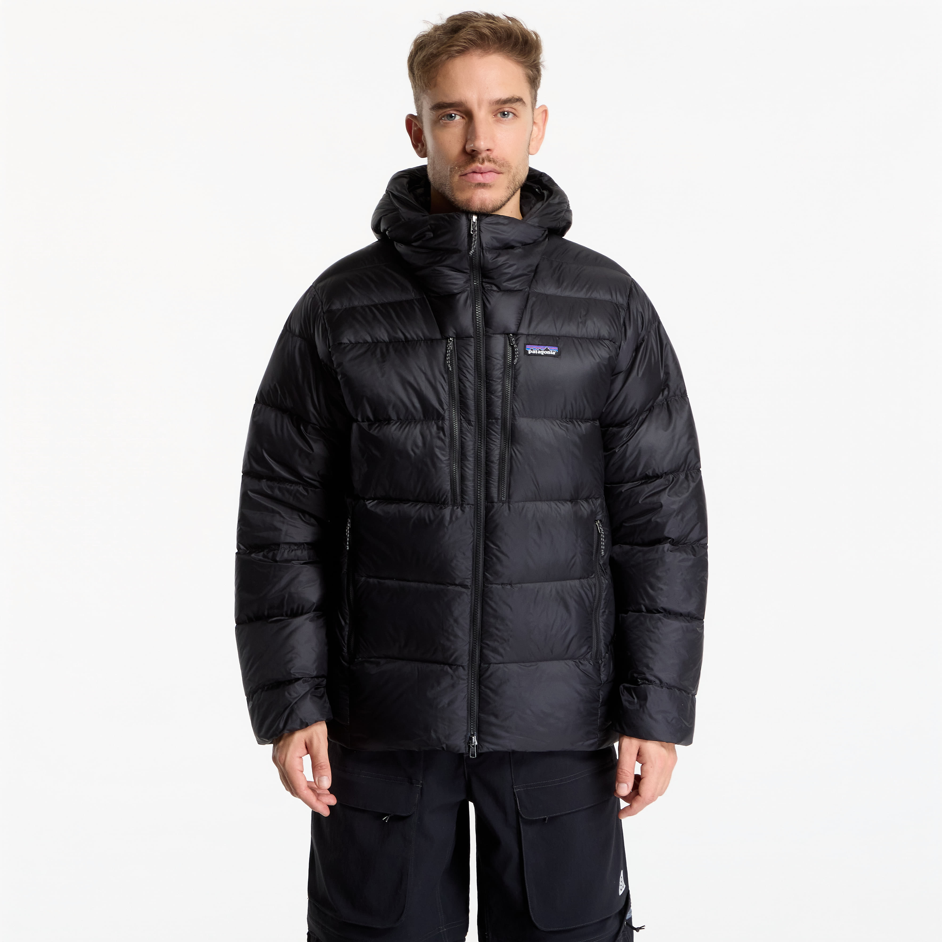 Яке Patagonia M's Fitz Roy Down Hoody Black L