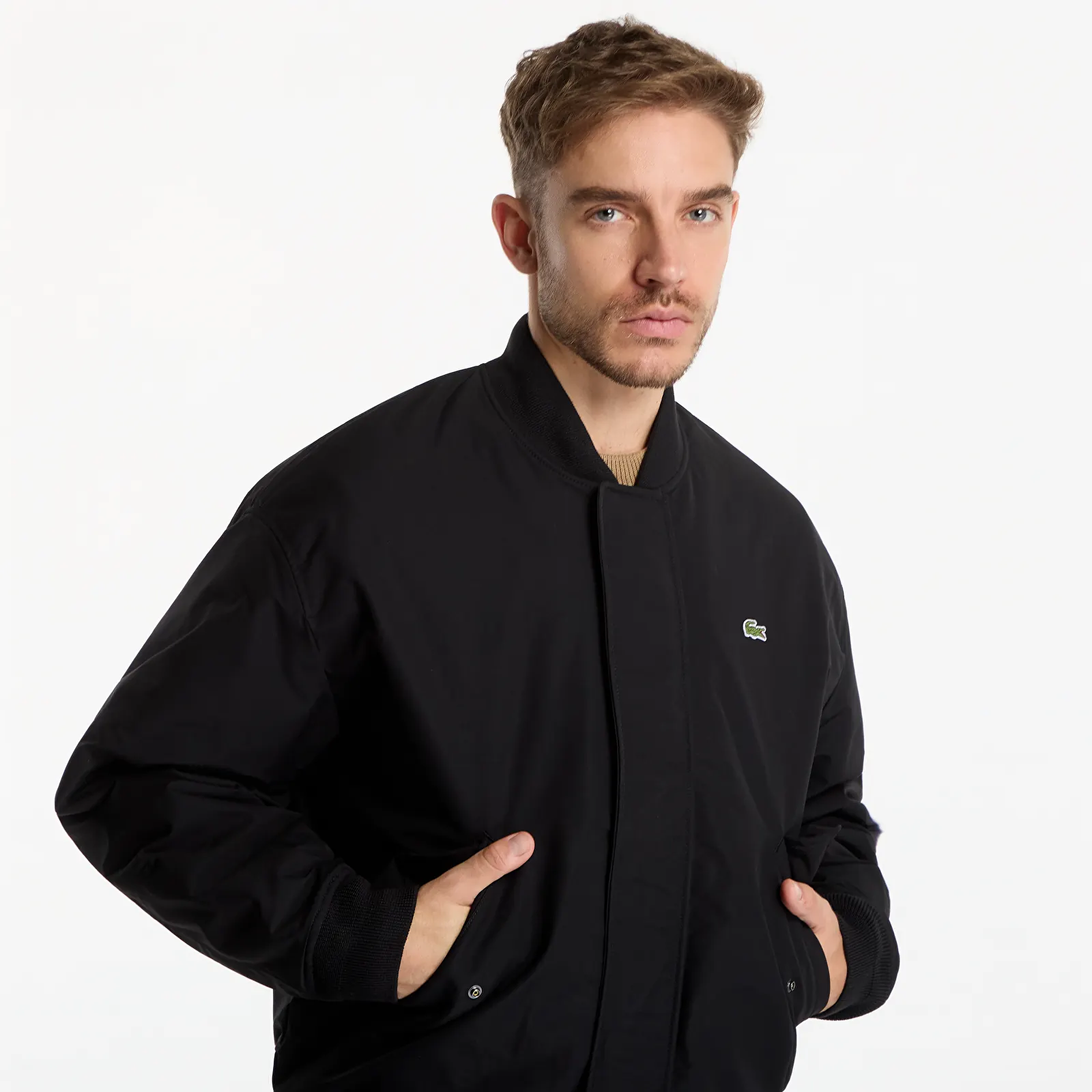 Jacken Lacoste Bombers & Varsities Black