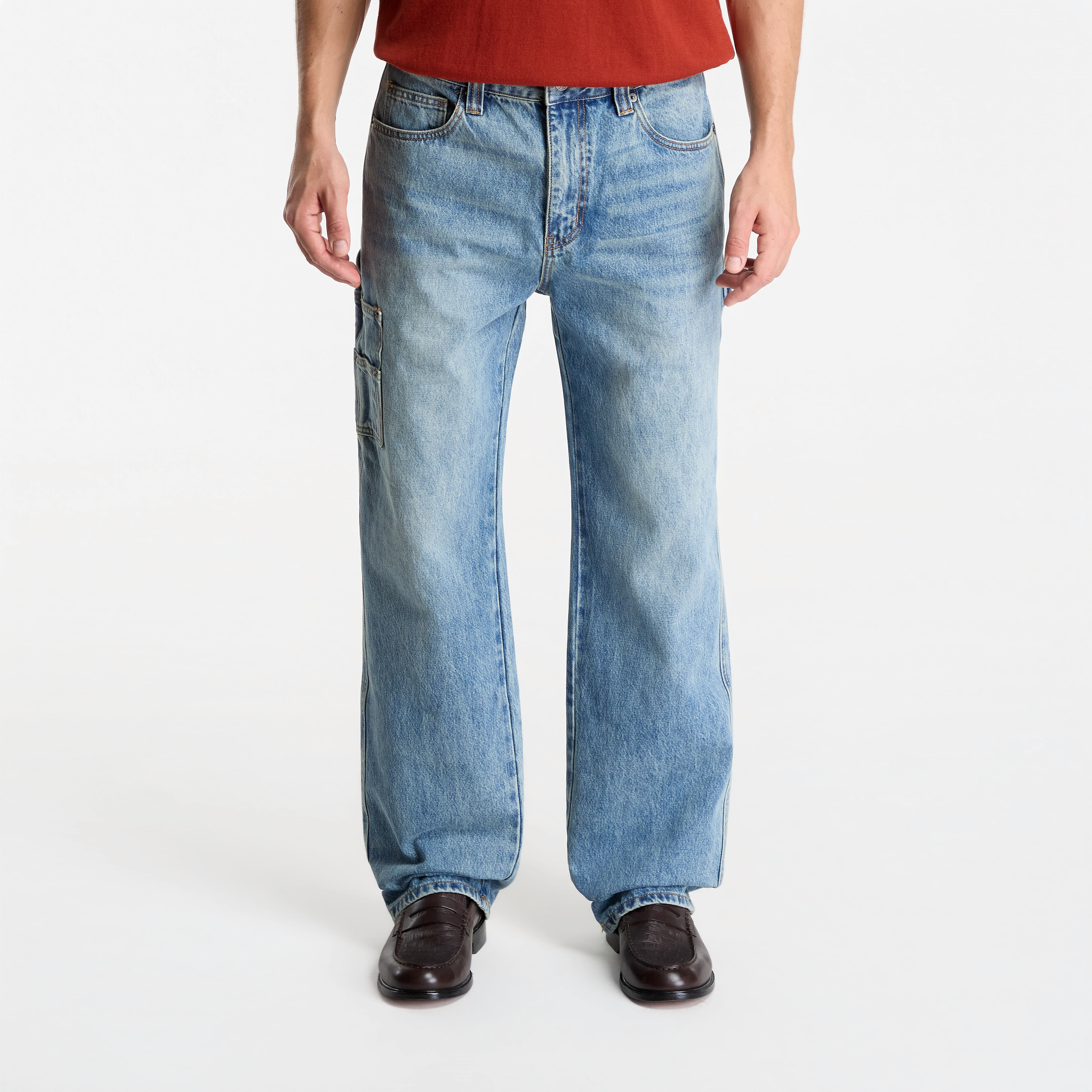 Панталони GUESS Go Kit Carpenter Pant Go Fez Medium Wash 31