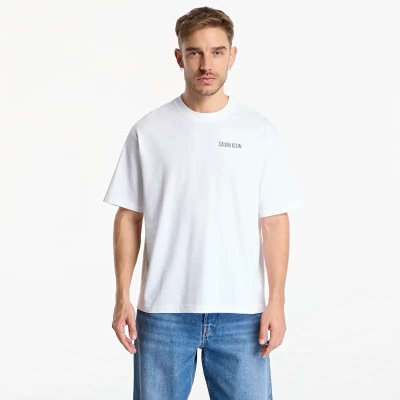 T-Shirt Calvin Klein Jeans Ss Rlx 20S Calvin Or Nthing Bck Bright White