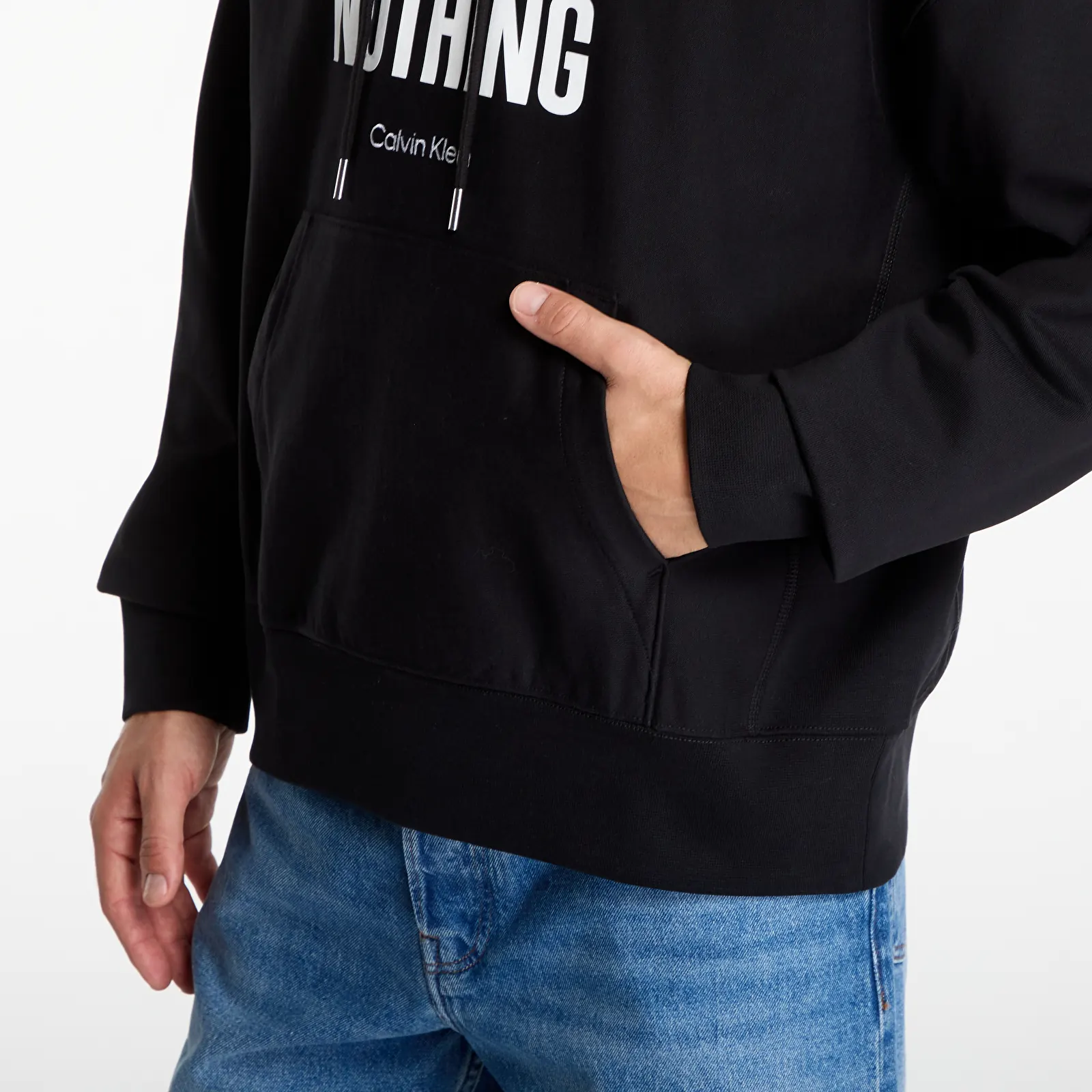 Sweatshirts Calvin Klein Jeans Ls Prem Terry Calvins Or Nothing Black