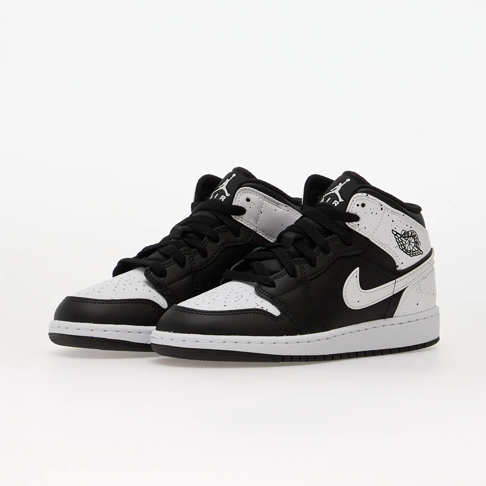 Dječje tenisice i obuća  Air Jordan 1 Mid Kids Black/ White-Black