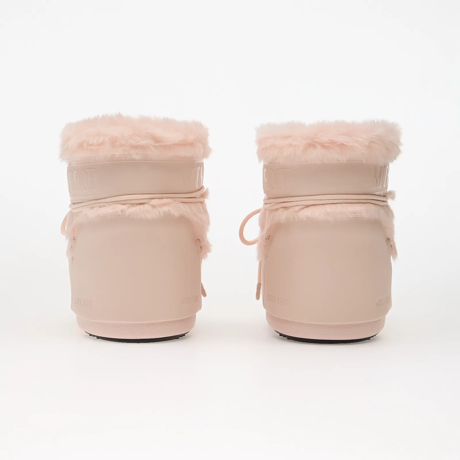 Støvler for kvinner Moon Boot Icon Low Faux Fur Dusty Pink
