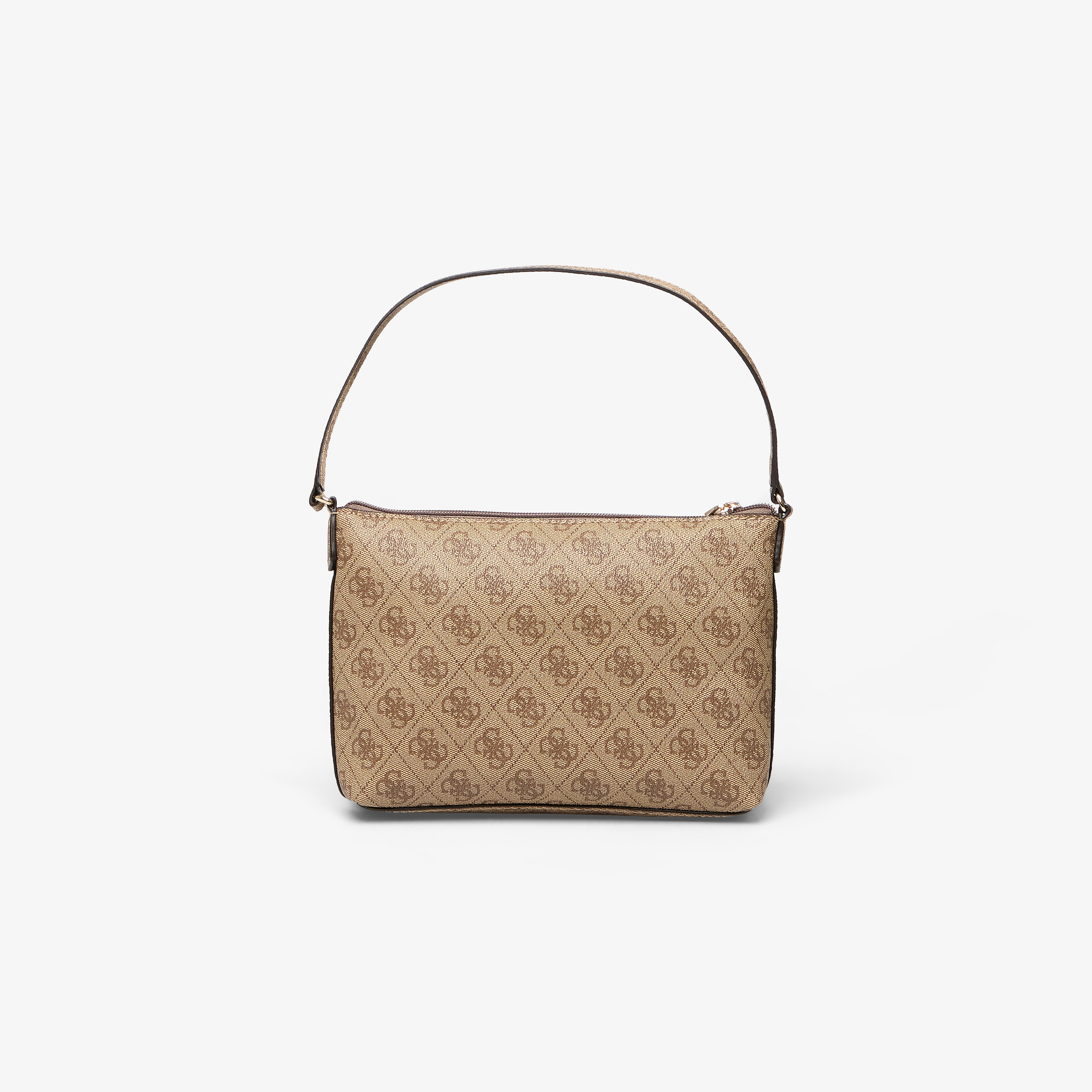 GUESS Guess Brenton Top Zip Tote Latte Logo Universal - 5