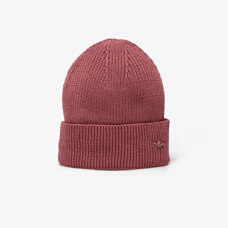 Berretto adidas Everyday Icons Beanie With Tonal Metal Trefoil Quiet Crimson