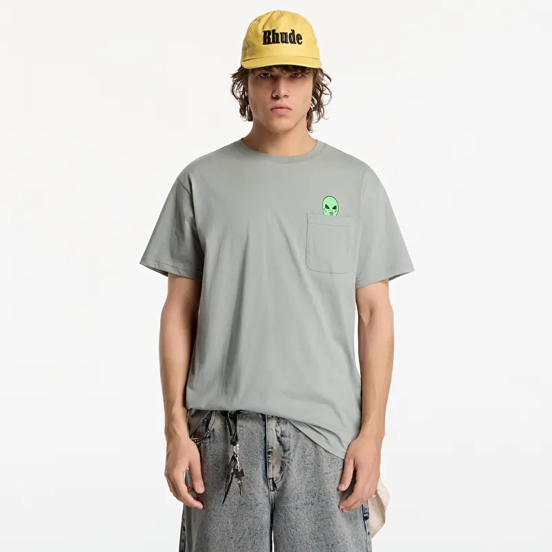 Majice RIPNDIP Lord Alien Pocket Tee Dusty Sage