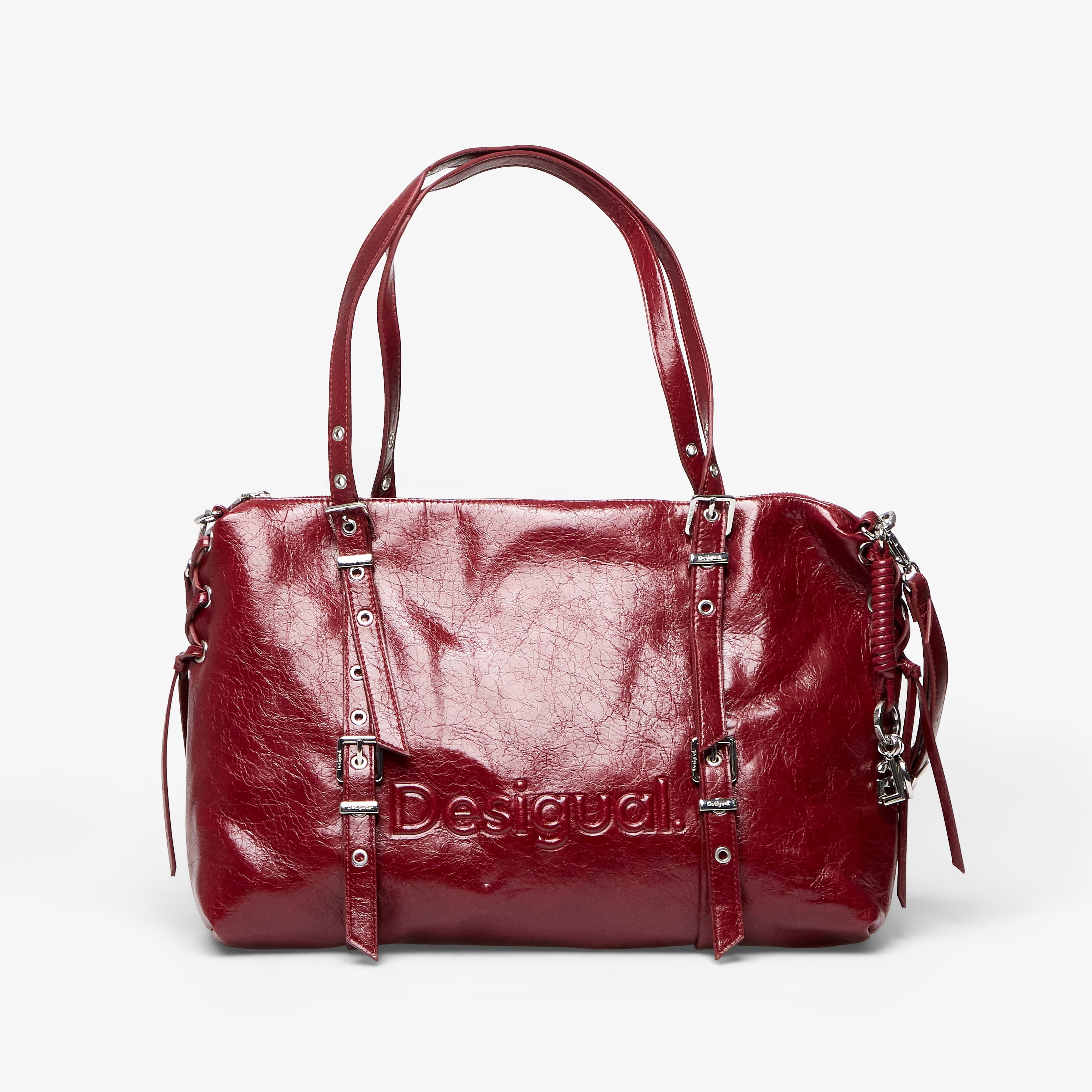 Desigual Half Logo Lanuza Gra Garnet Universal