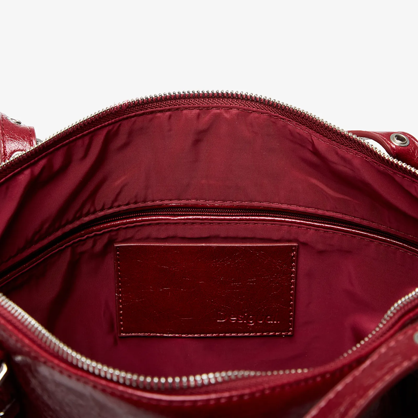 Сумки Desigual Half Logo Lanuza Gra Garnet