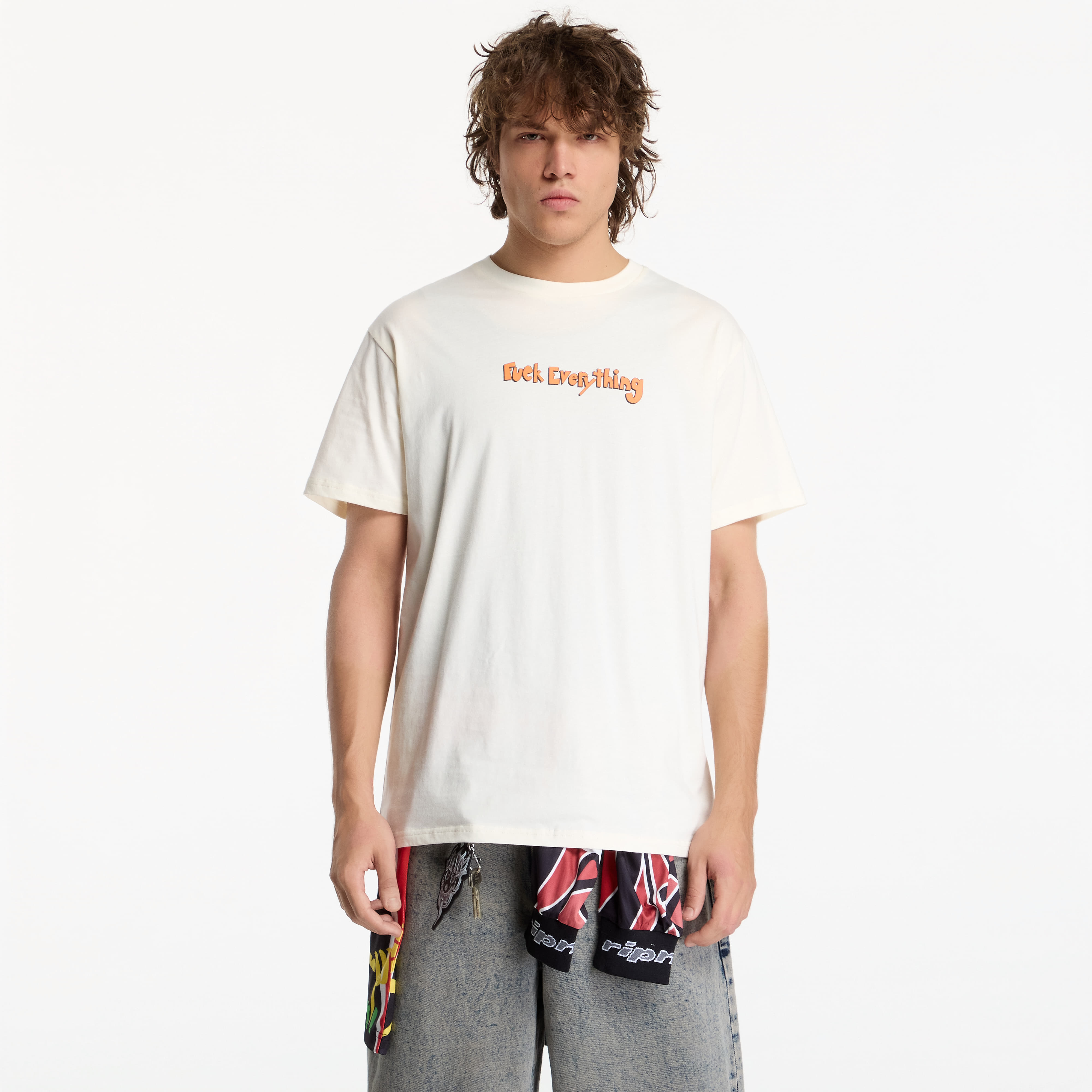 Тениска RIPNDIP Fuck Everything Tee Bone L