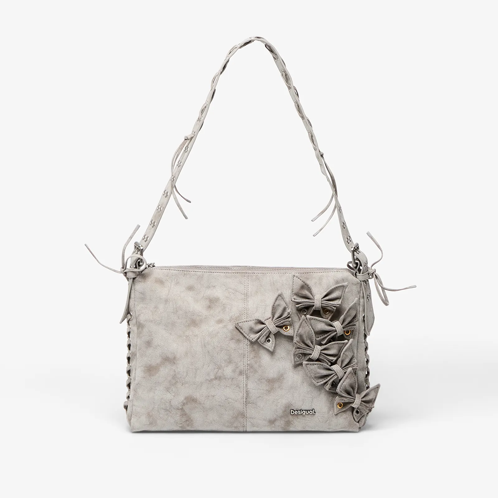 Чанти Desigual Nickel Leiria Dark Grey