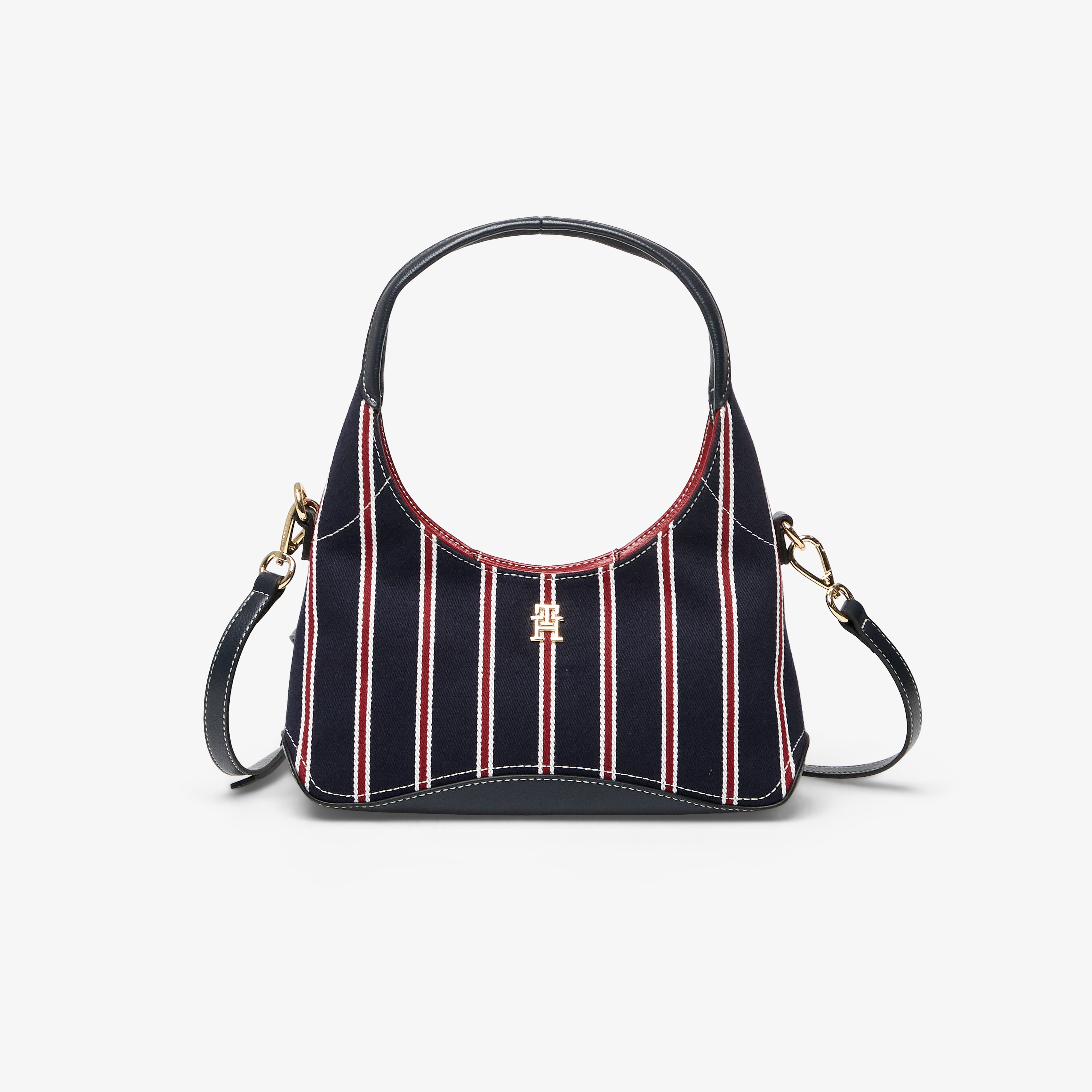Tommy Hilfiger Th Everyday Mini Hobo Stripe Space Blue Universal