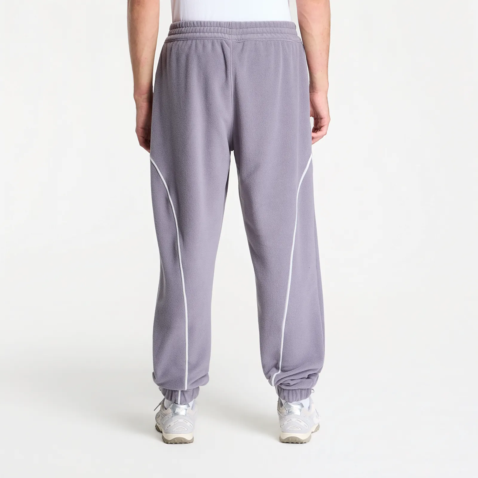Joggingbukser til mænd New Balance Trackside Polar Fleece Jogger Off-Line Grey