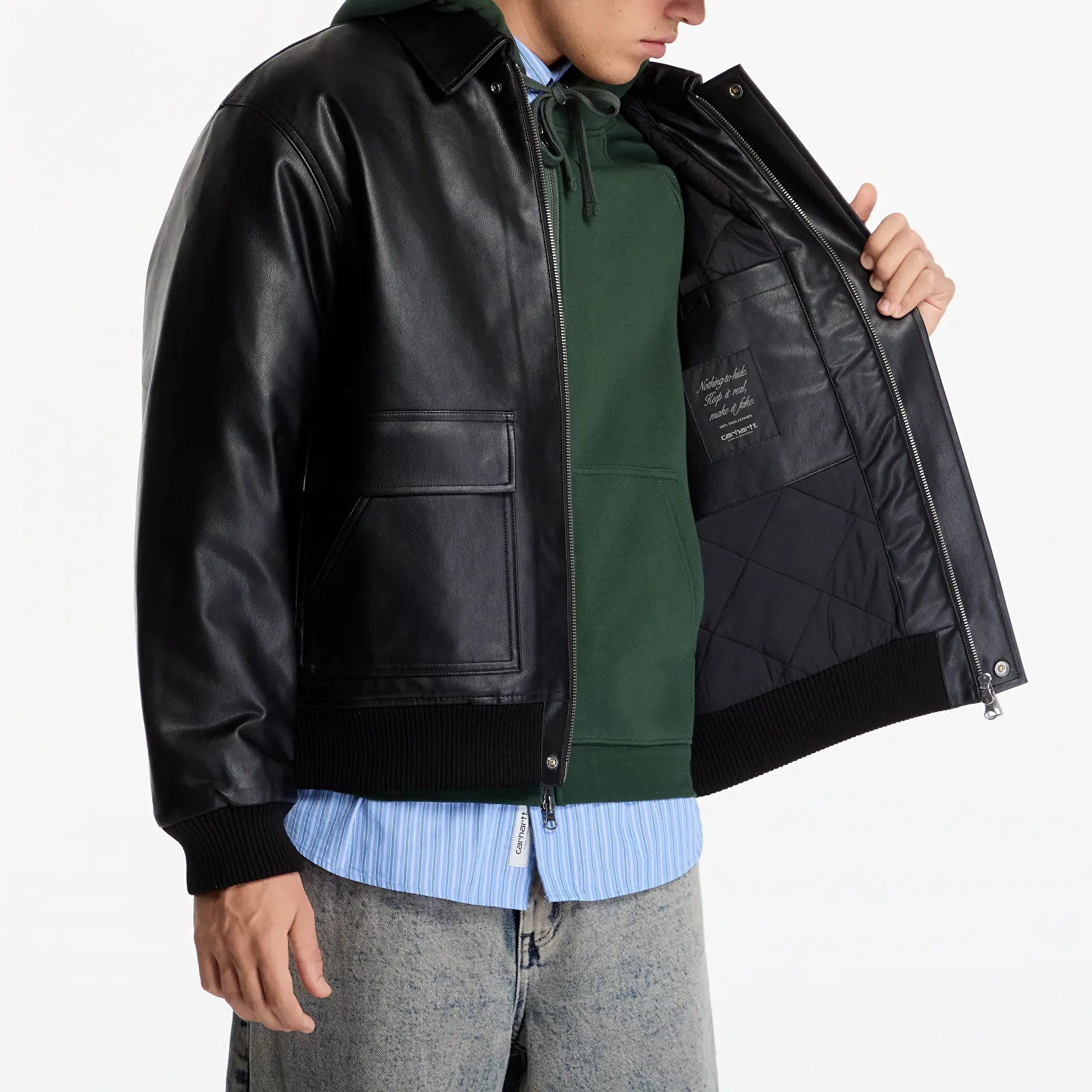 Ανδρικά σακάκια Carhartt WIP Arizona Jacket UNISEX Black