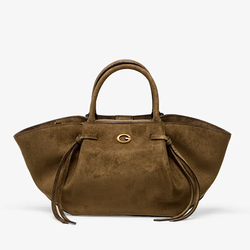 Guess Allegra Girlfriend Satchel Olive