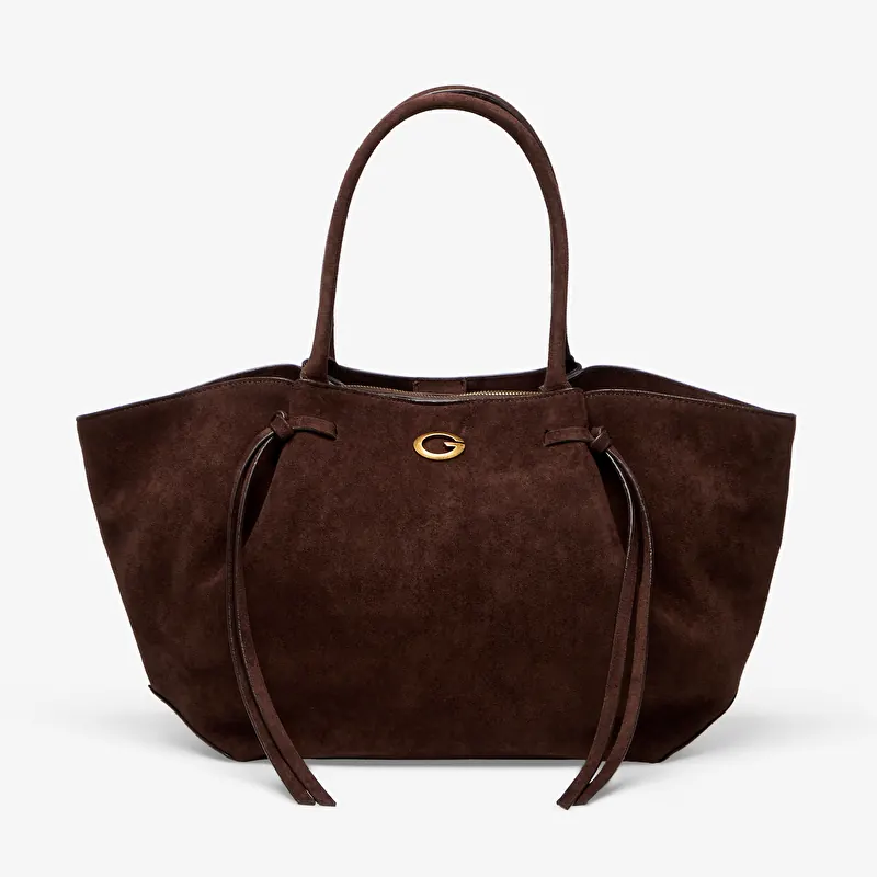 Guess Allegra Girlfriend Tote Espresso