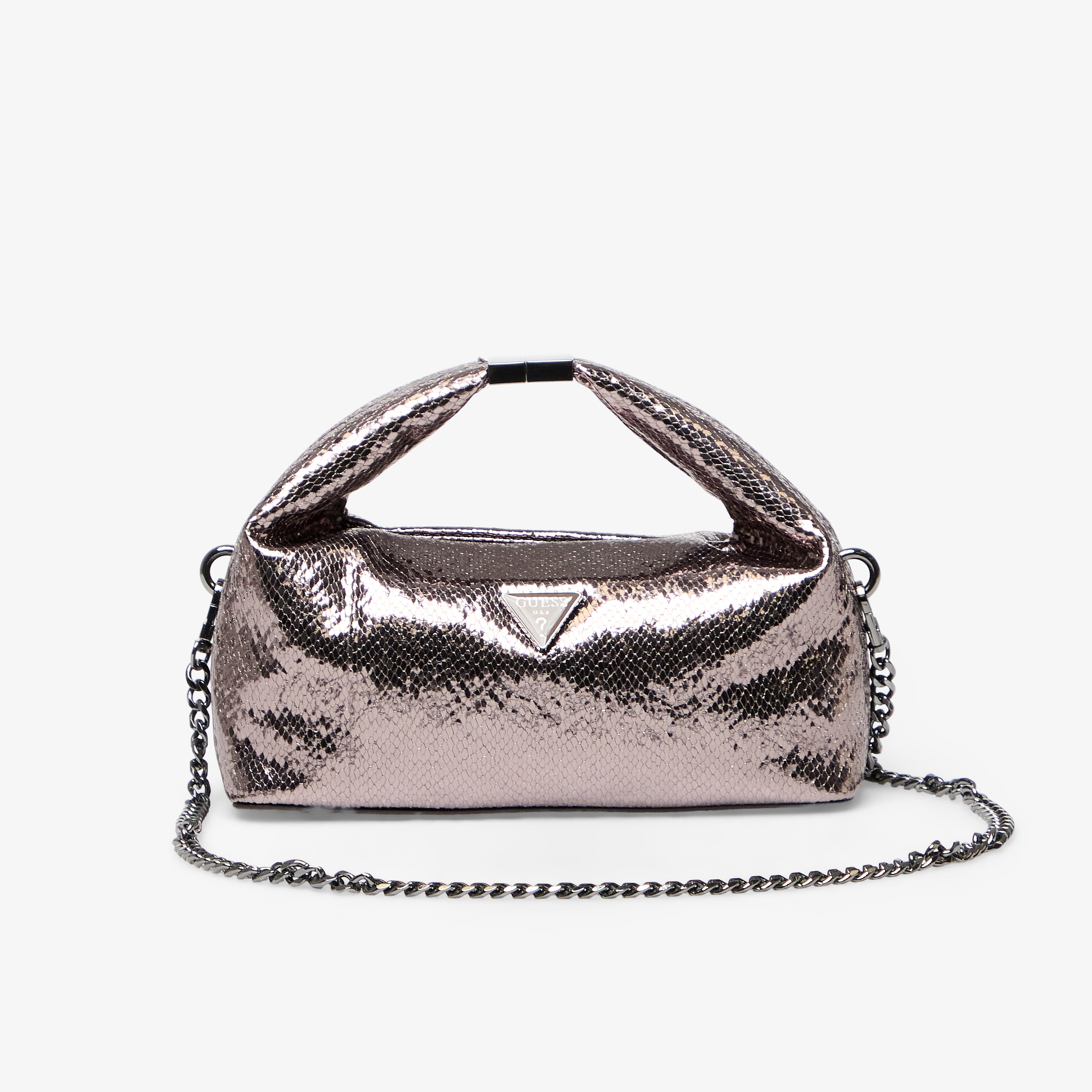 Guess Jewels Top Handle Pouch Pewter Universal