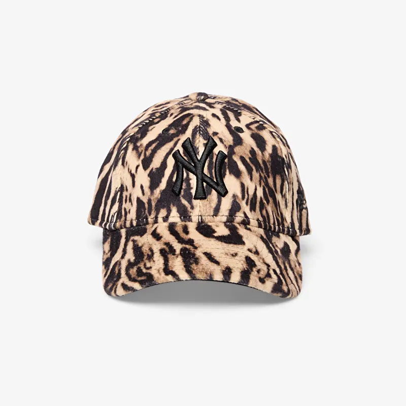 Mütze New Era 9FORTY MLB Ocelot Print New York Yankees Black