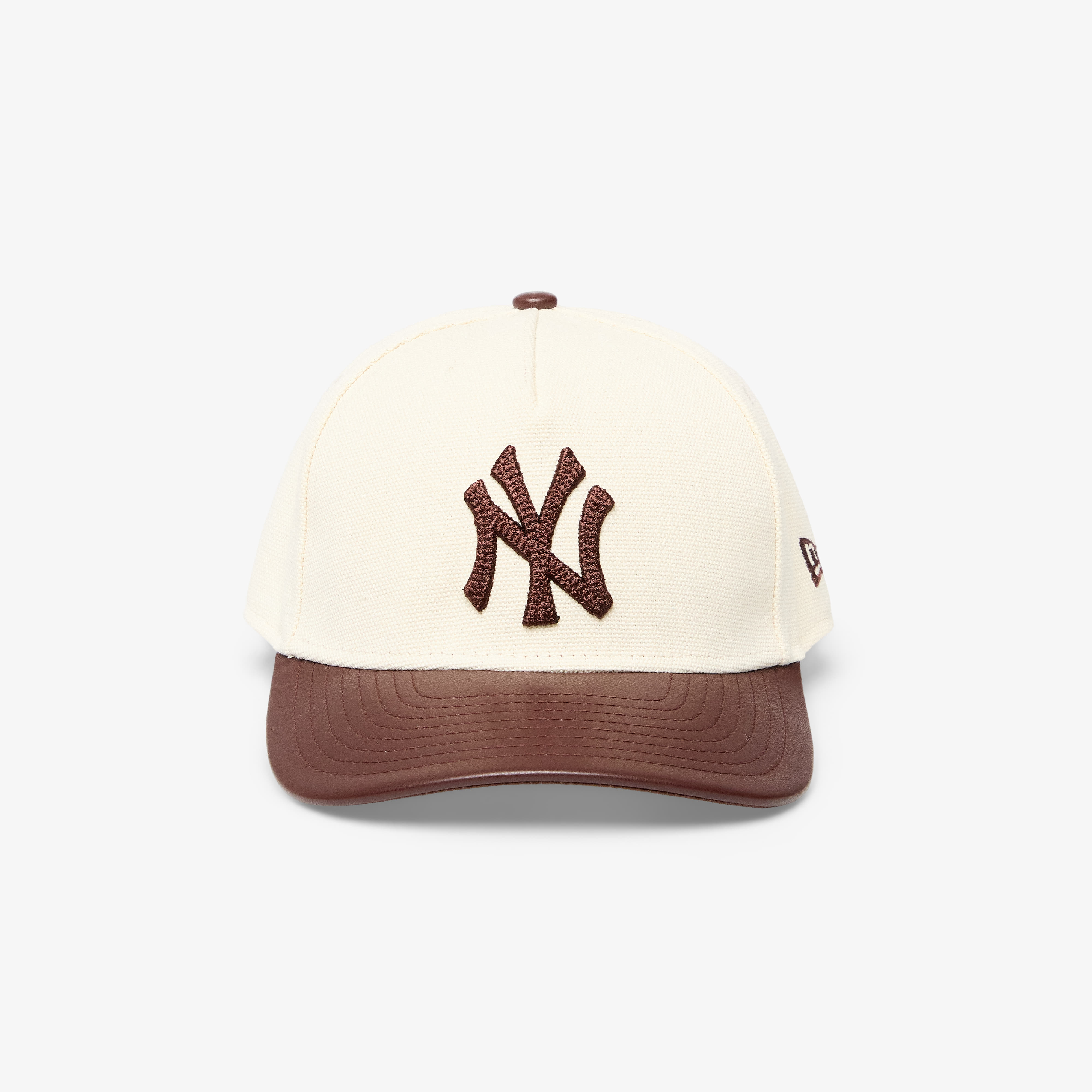 Шапка New Era 9FORTY M-Crown A-Frame MLB Fabric Mix New York Yankees Beige/ Brown Universal