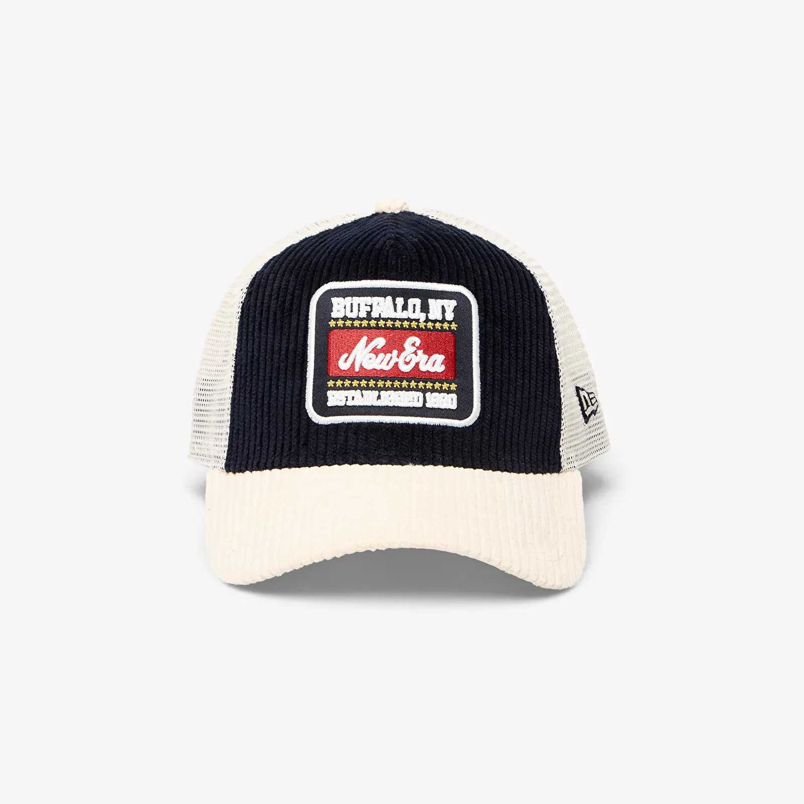 Hætter New Era 9FORTY A-Frame Trucker Cord Visor Navy/ Stone
