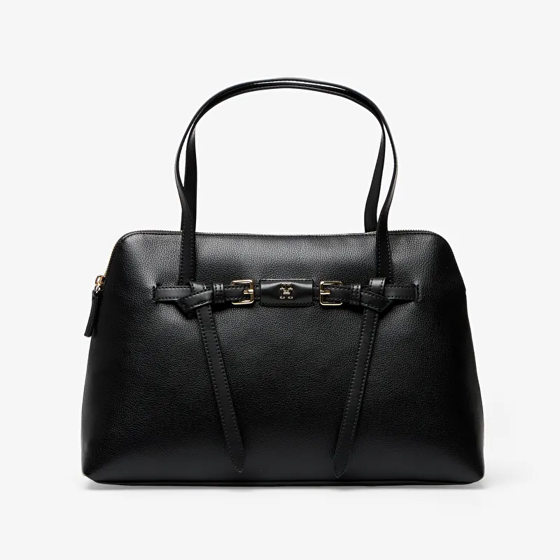 Tommy Hilfiger Th Buckle Tote Black
