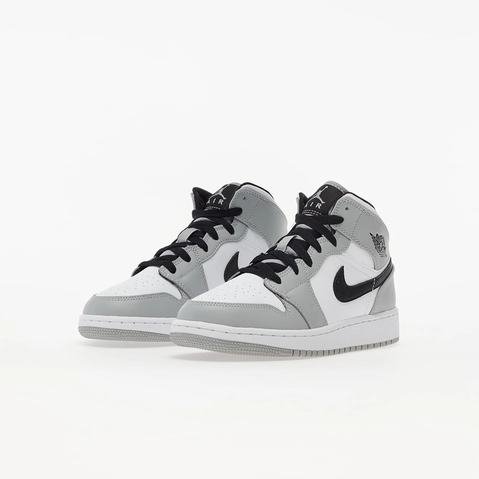 Sneaker und Schuhe für Kinder Jordan Air 1 Mid (GS) Lt Smoke Grey/ Black-White