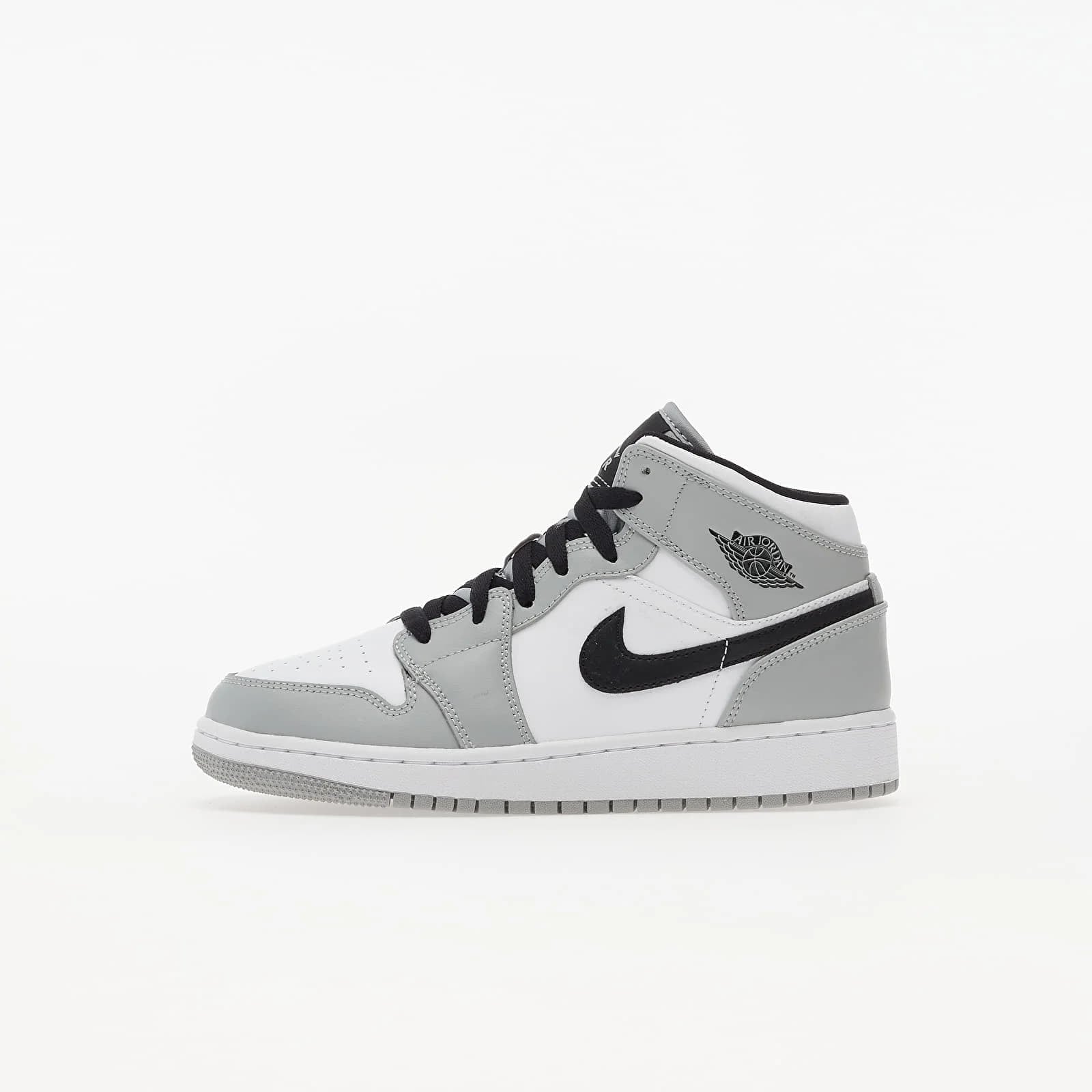 Sneaker und Schuhe für Kinder Jordan Air 1 Mid (GS) Lt Smoke Grey/ Black-White