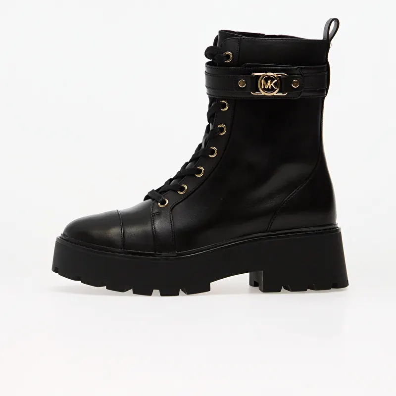 Michael Kors Mandy Lace Up Bootie Black