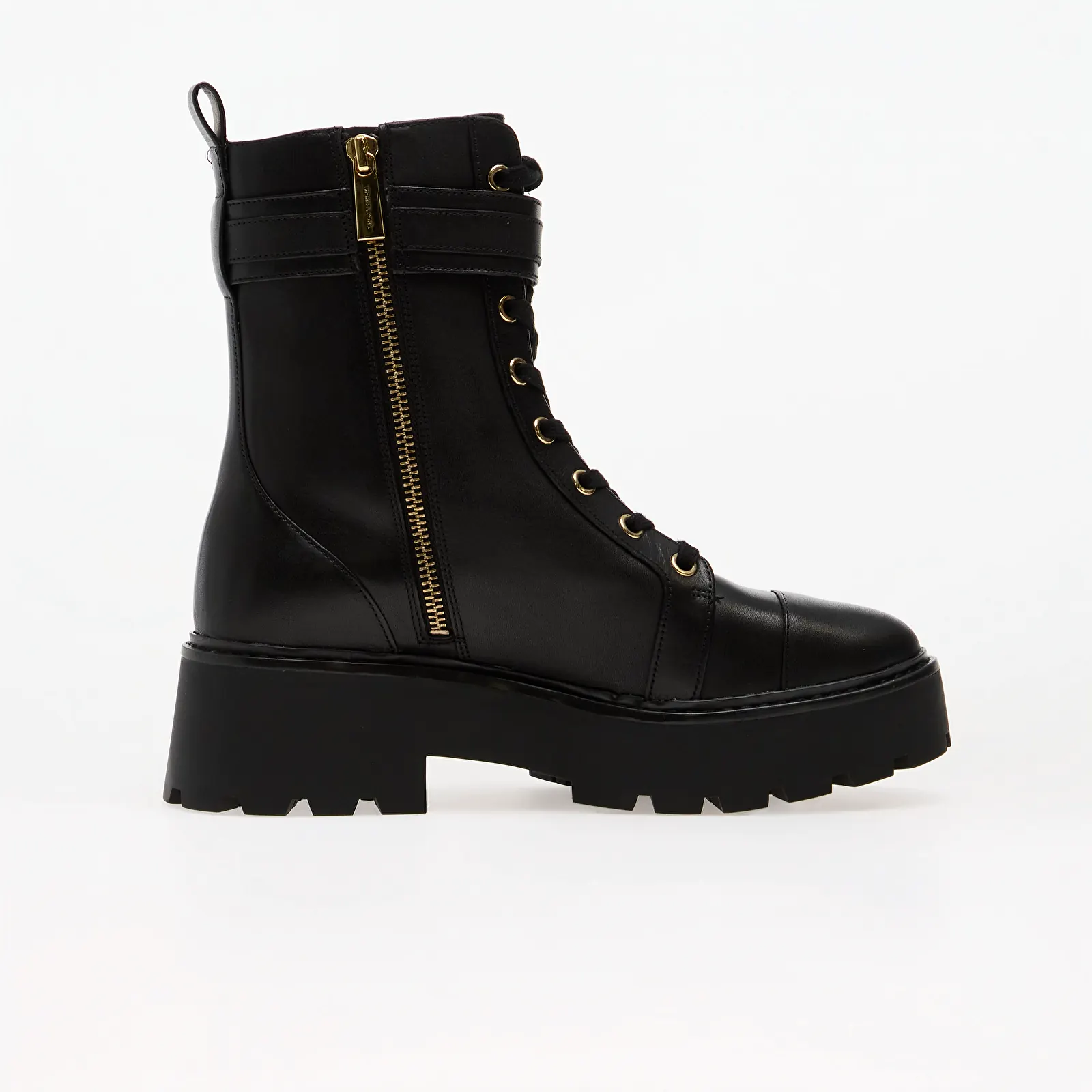 Stiefel für Frauen Michael Kors Mandy Lace Up Bootie Black