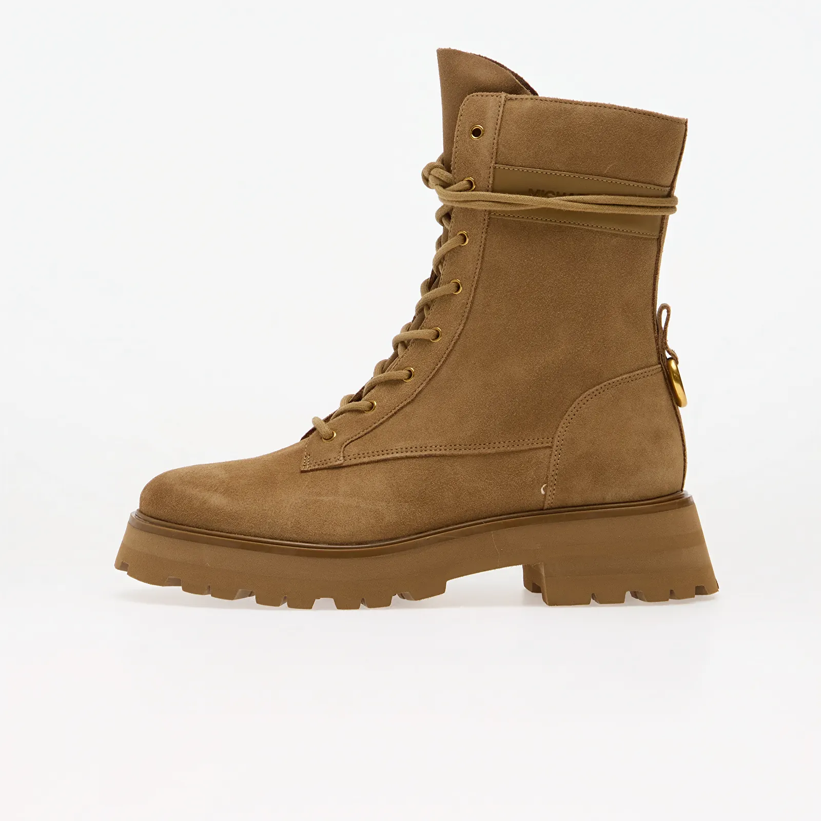Stiefel für Frauen Michael Kors Caleb Lug Bootie Burnt Khaki