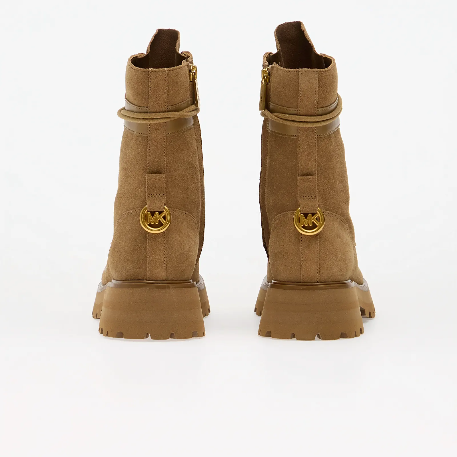 Stiefel für Frauen Michael Kors Caleb Lug Bootie Burnt Khaki