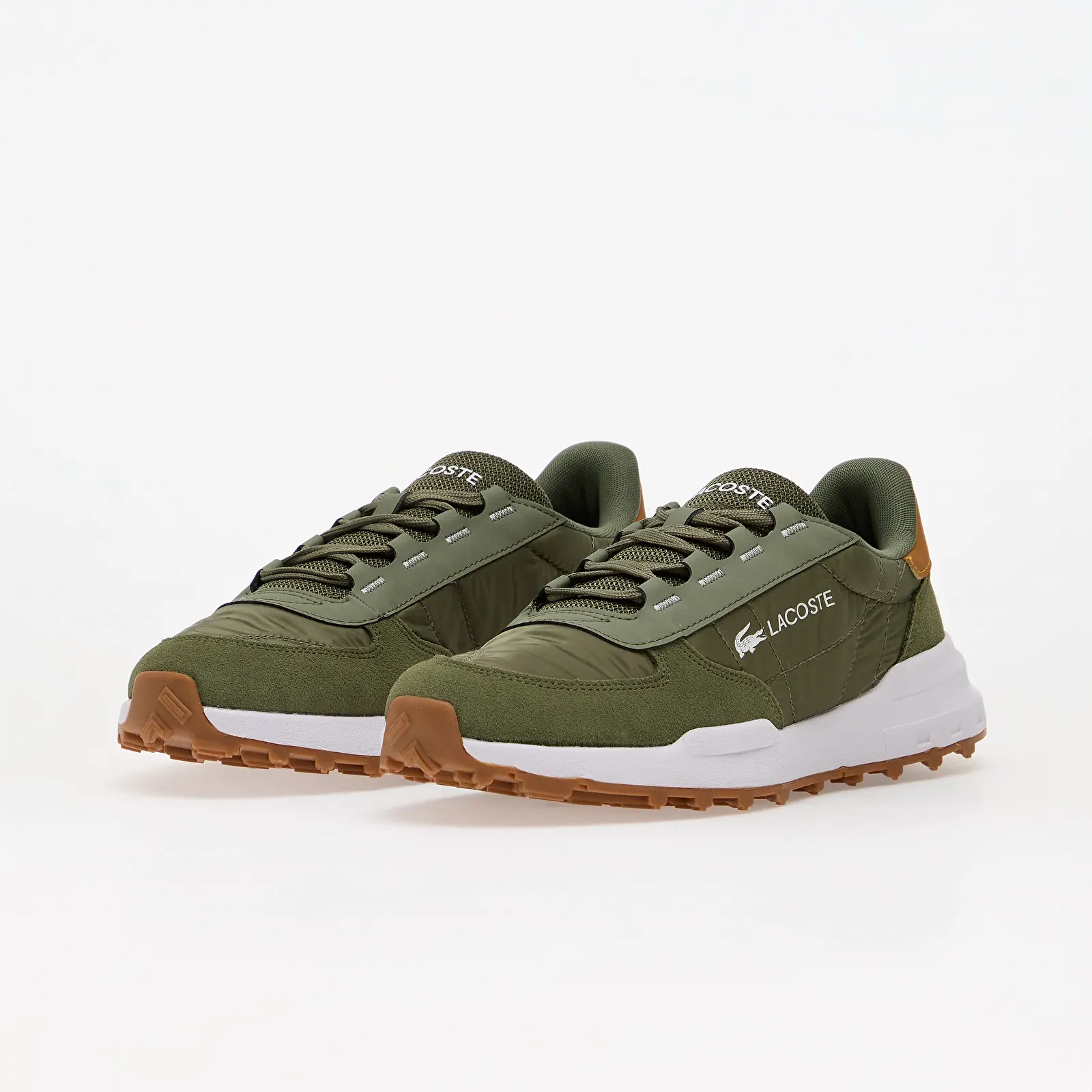 Turnschuhe und Schuhe für Männer Lacoste Elite Active Evo Khaki/ Gum