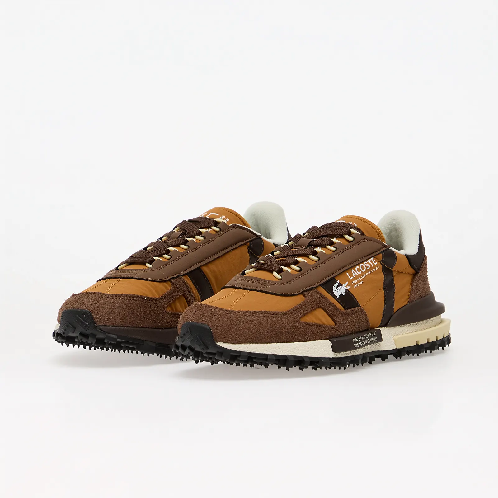 Turnschuhe und Schuhe für Männer Lacoste Elite Active Tan/ Black