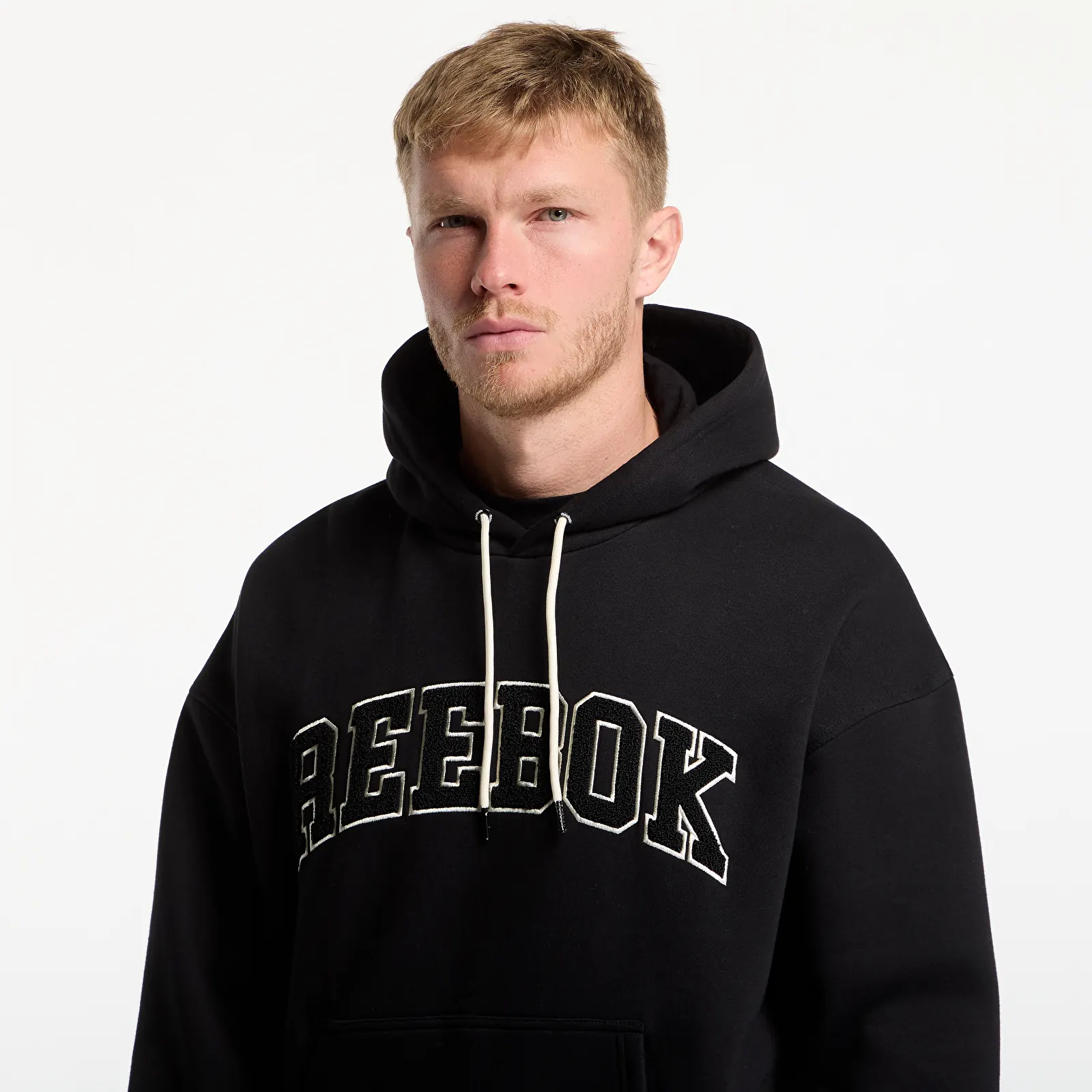 Moški hoodiji  Reebok Varsity Relaxed Hoodie Black