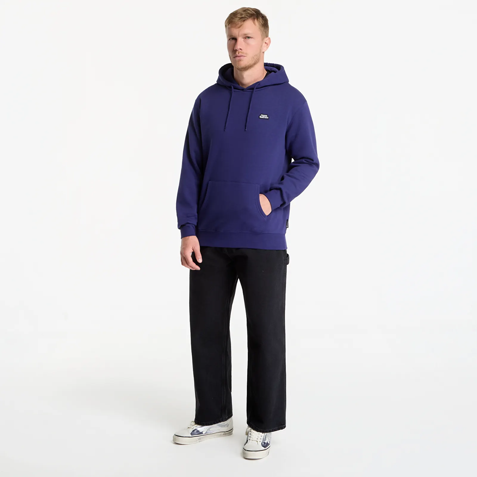 Hoodies voor heren Horsefeathers Agent Sweatshirt Royal Blue