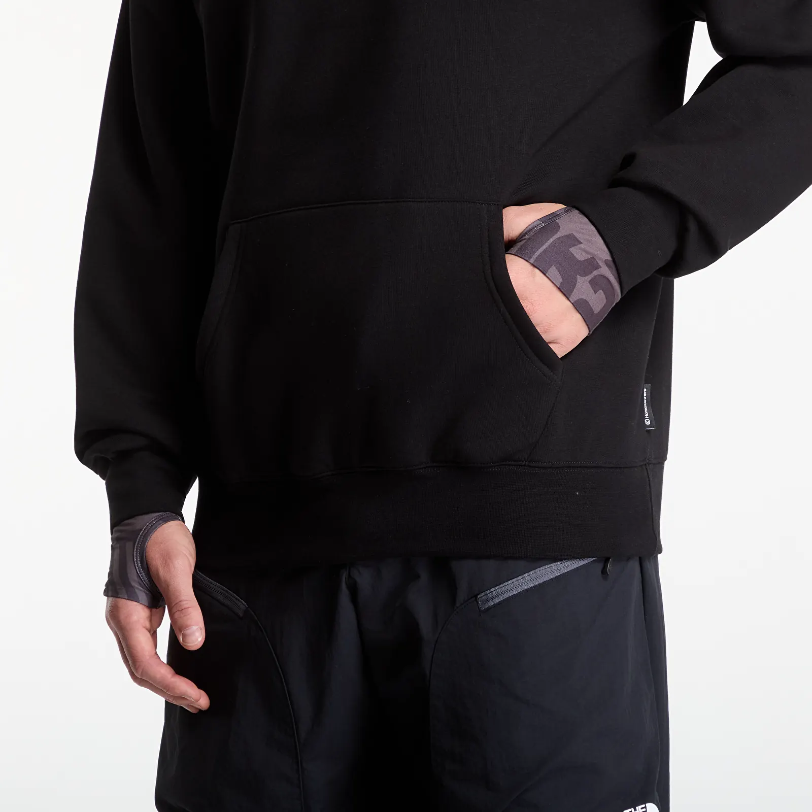 Pánske mikiny Horsefeathers Altitude Sweatshirt Black