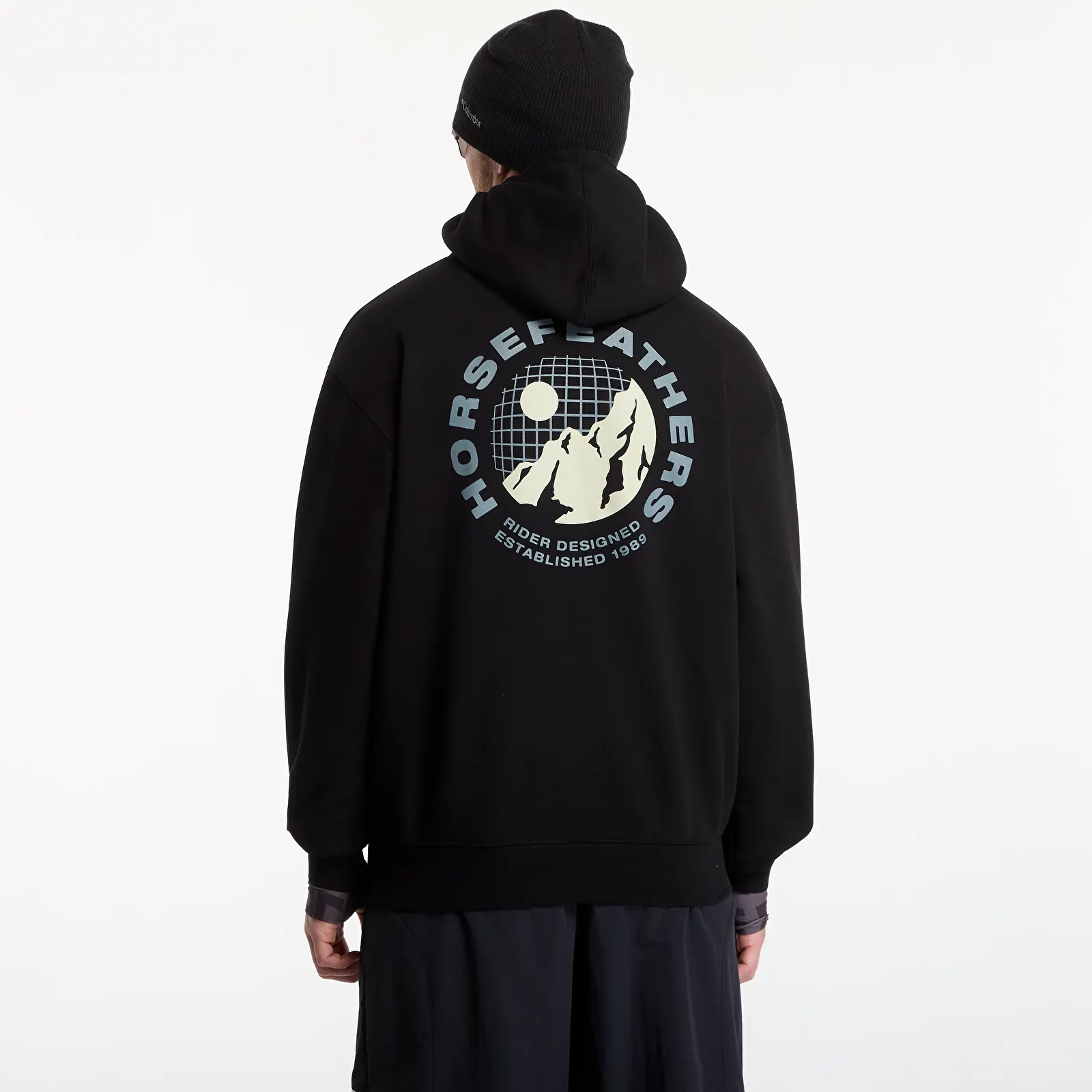 Pánske mikiny Horsefeathers Altitude Sweatshirt Black