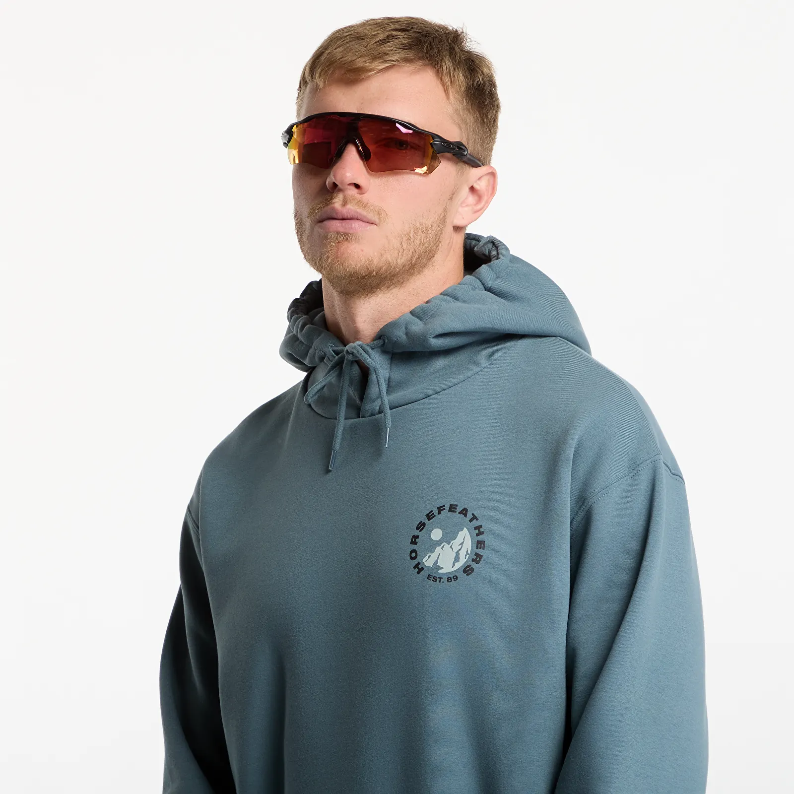 Moški hoodiji  Horsefeathers Altitude Sweatshirt Storm