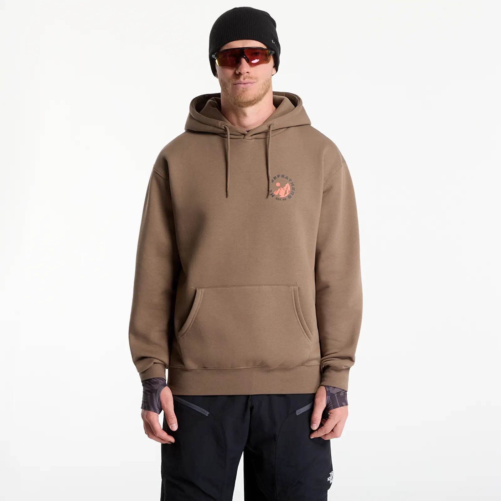 Muške dukserice Horsefeathers Altitude Sweatshirt Fossil