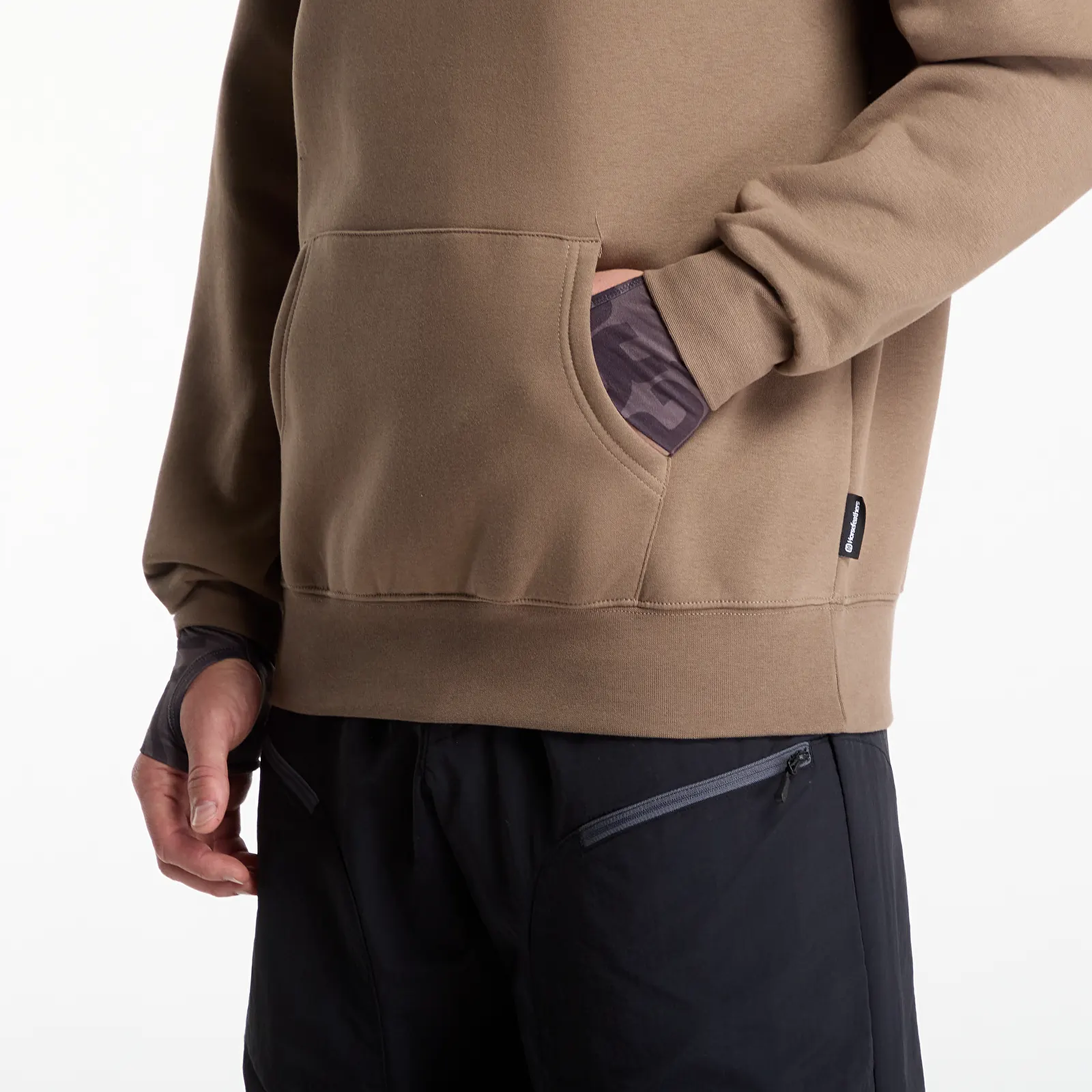 Muške dukserice Horsefeathers Altitude Sweatshirt Fossil