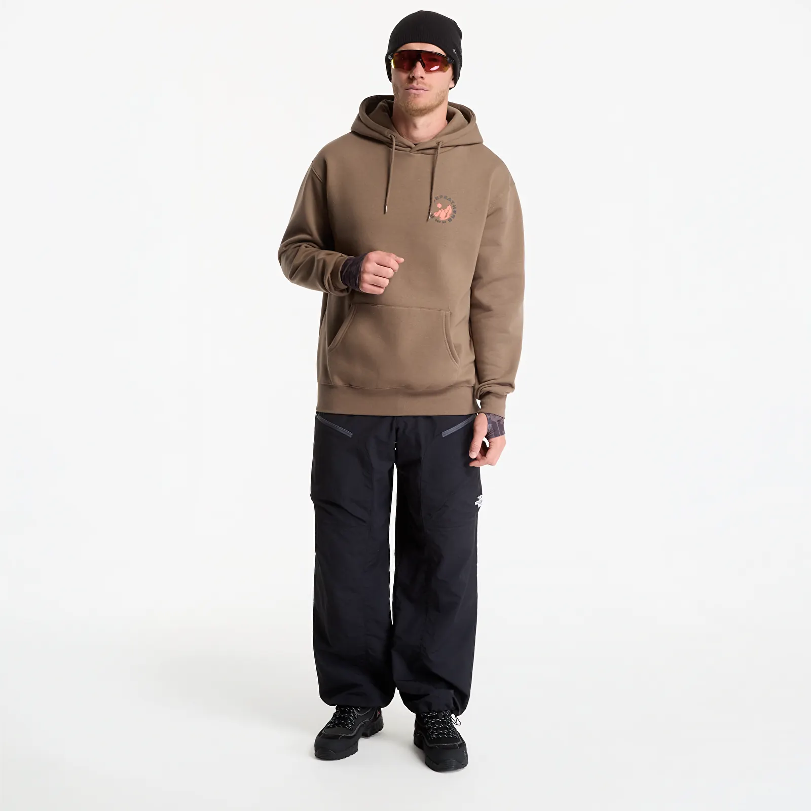 Muške dukserice Horsefeathers Altitude Sweatshirt Fossil