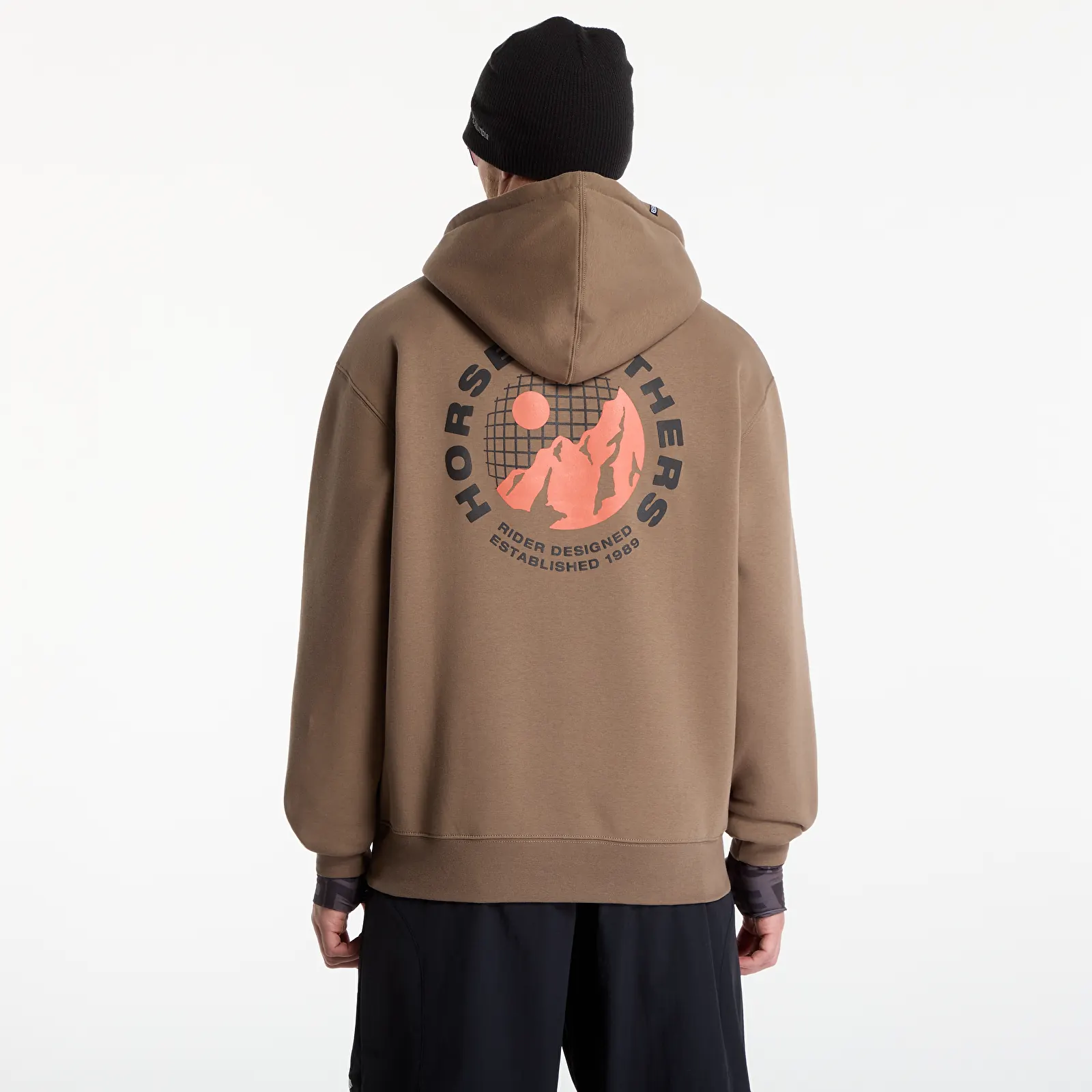 Muške dukserice Horsefeathers Altitude Sweatshirt Fossil