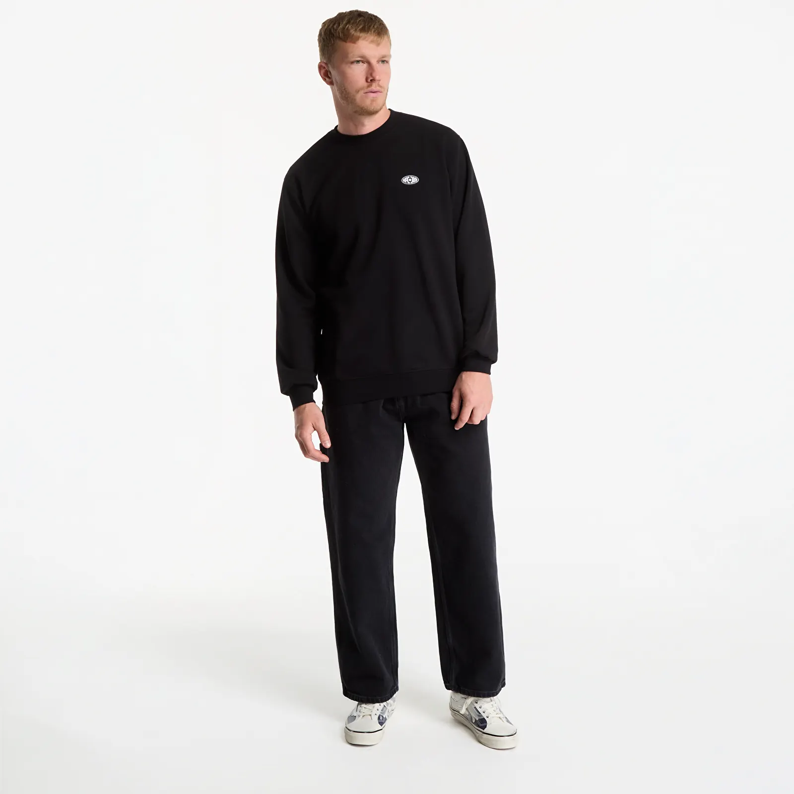 Hoodies voor heren Horsefeathers Dows Sweatshirt Black