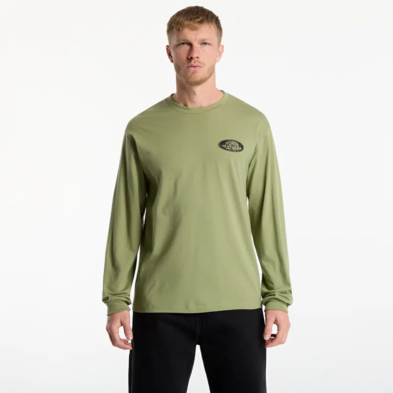 Majice Horsefeathers Junky Ls T-Shirt Sage