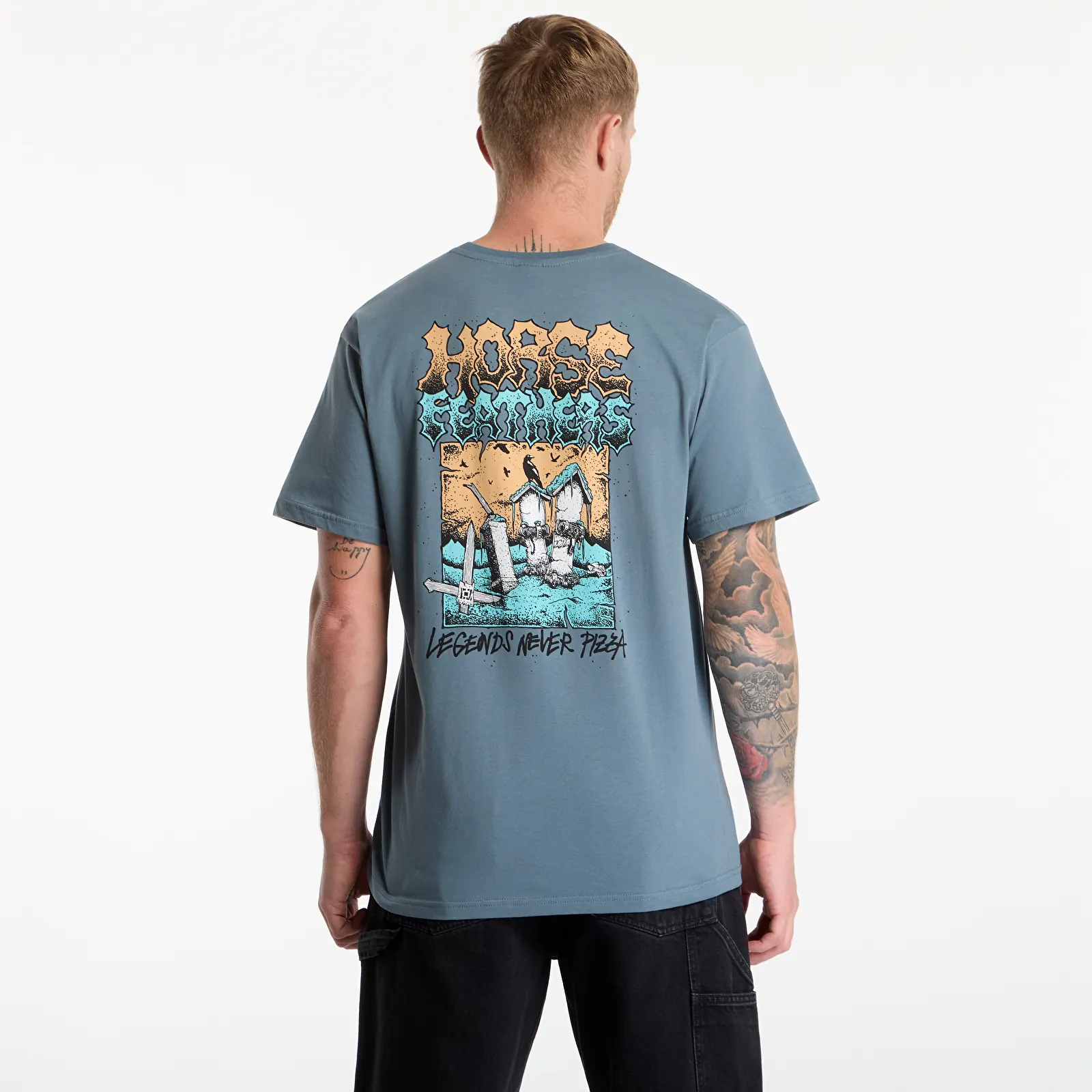Чоловічі футболки Horsefeathers Legends T-Shirt Storm