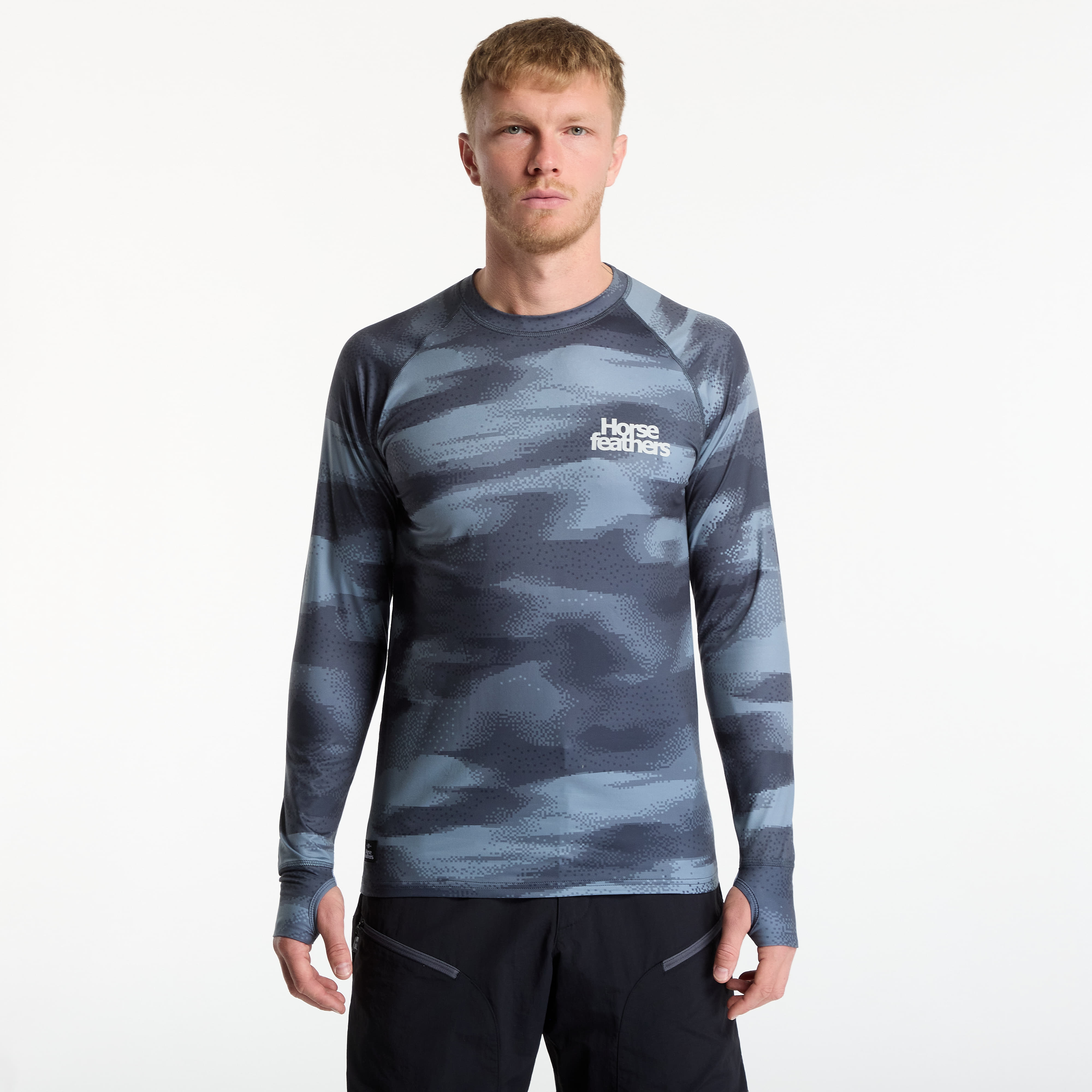 Тениска Horsefeathers Riley Top Pixel Camo L