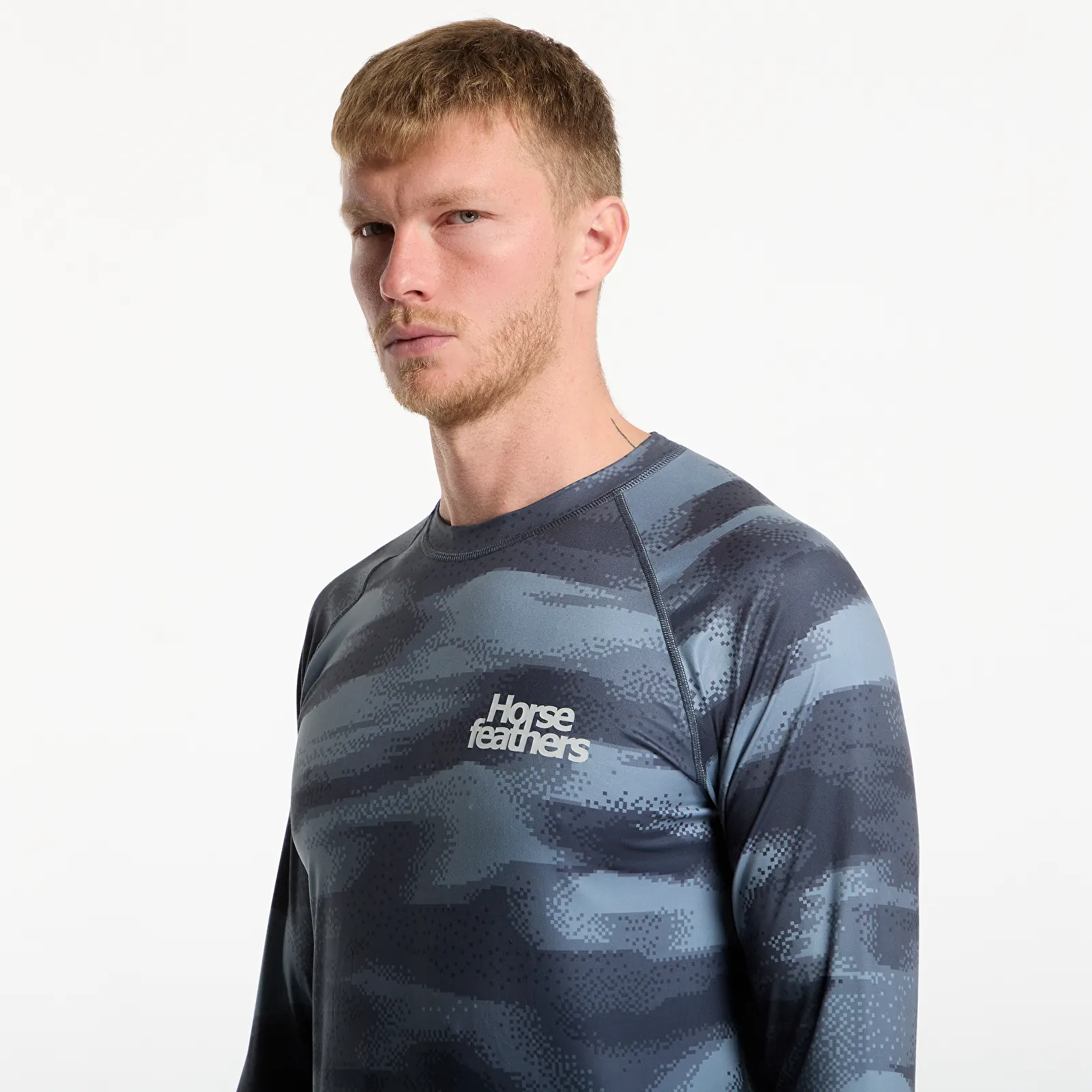 Heren T-shirts Horsefeathers Riley Top Pixel Camo