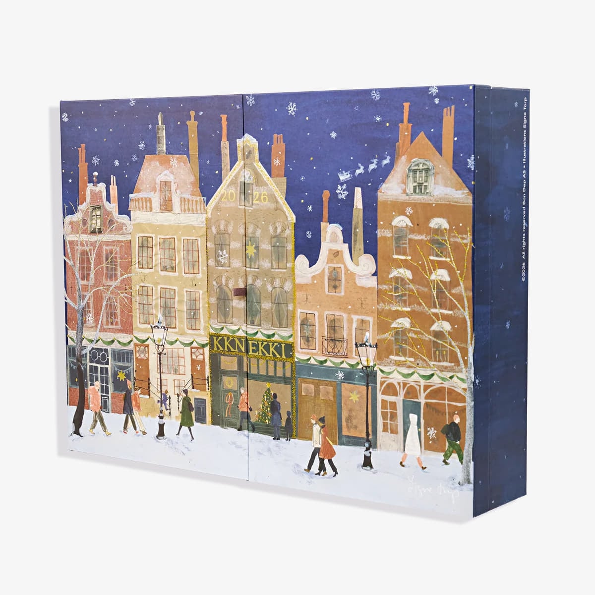 Inne KKNEKKI Christmas Calendar Dark Blue