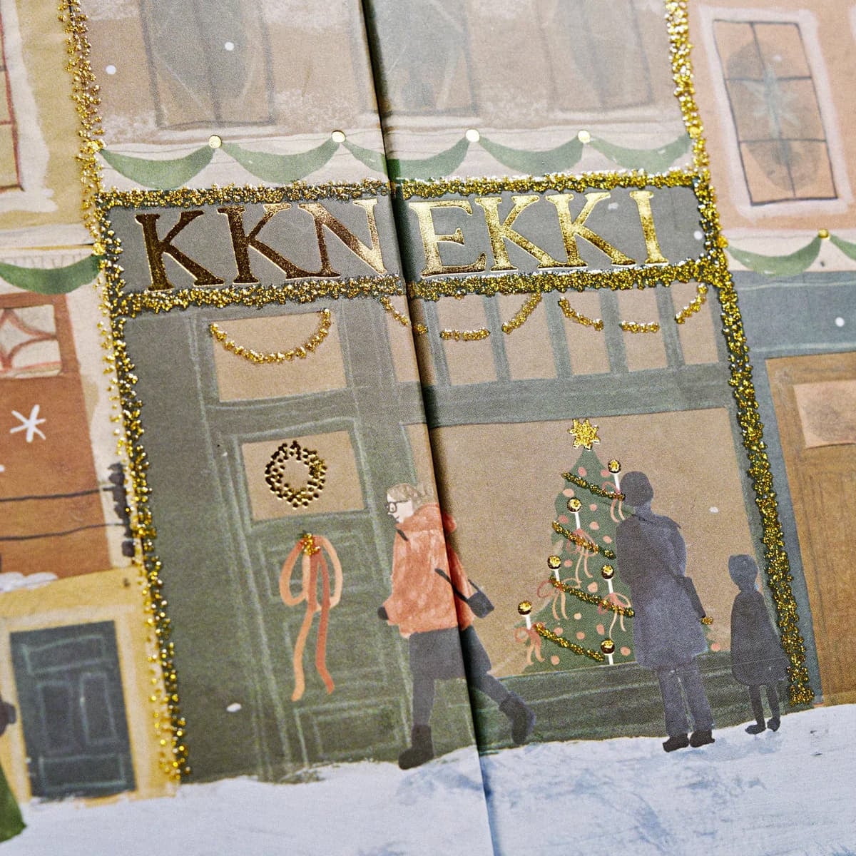 Inne KKNEKKI Christmas Calendar Dark Blue