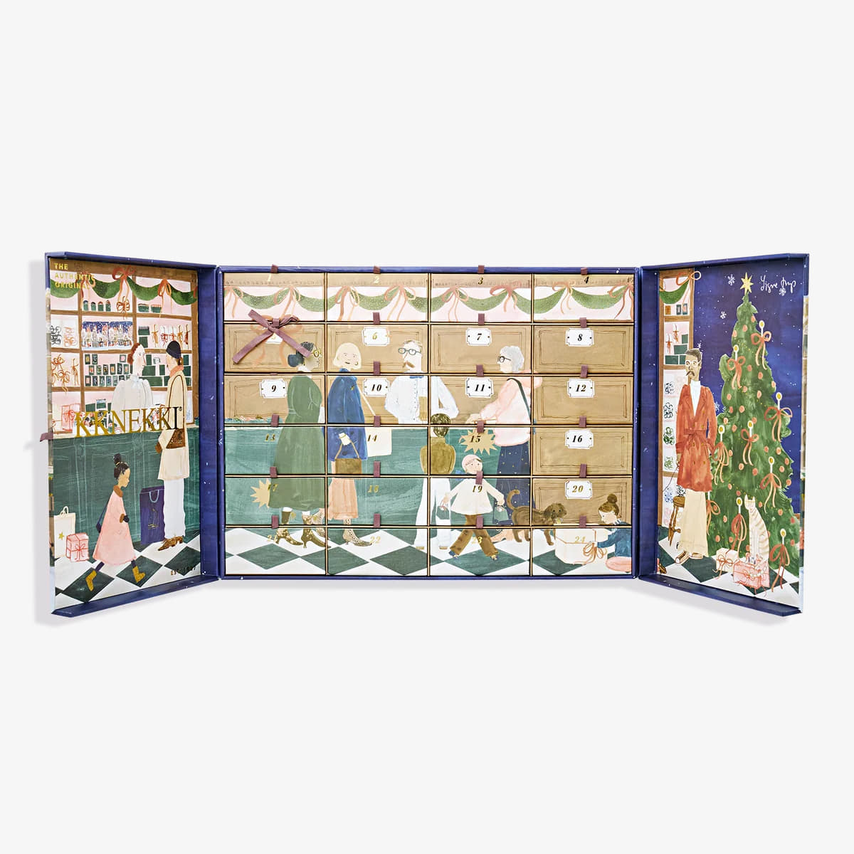 Inne KKNEKKI Christmas Calendar Dark Blue