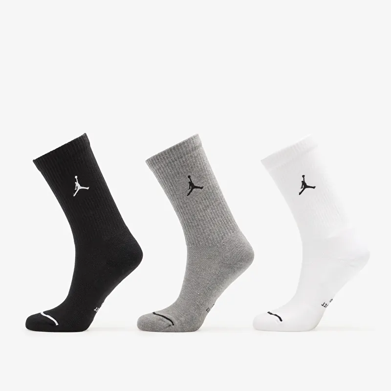 Jordan Everyday Crew Socks 3-Pack Multi-Color